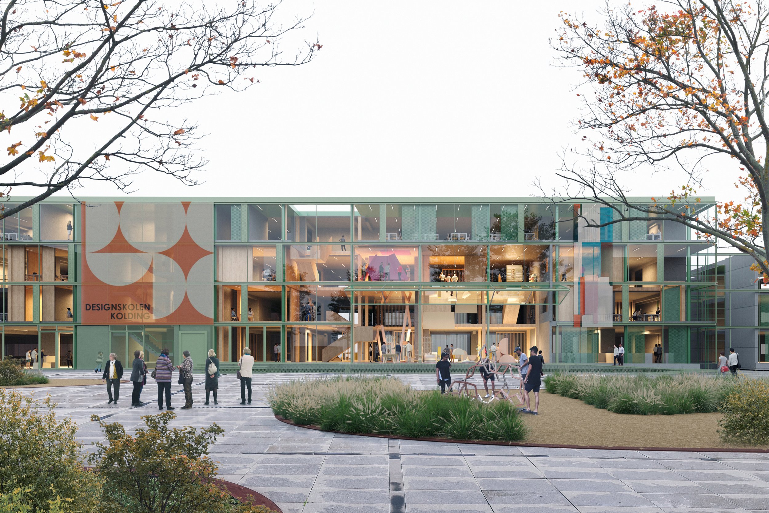 Design School Kolding, transformation