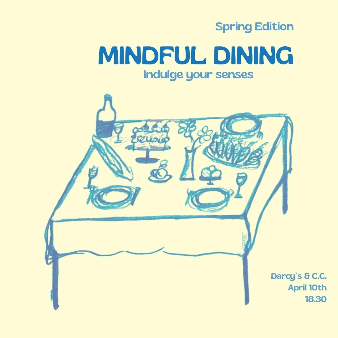 MINDFUL DINING EVENT 

Thursday April 10th | 18:30
📍@copenhagen_contemporary in collaboration with @darcyskaffe 

This spring, you&rsquo;re invited on a journey of mindfulness, presence, and culinary delight.

Join meditation teacher @yogabybella an