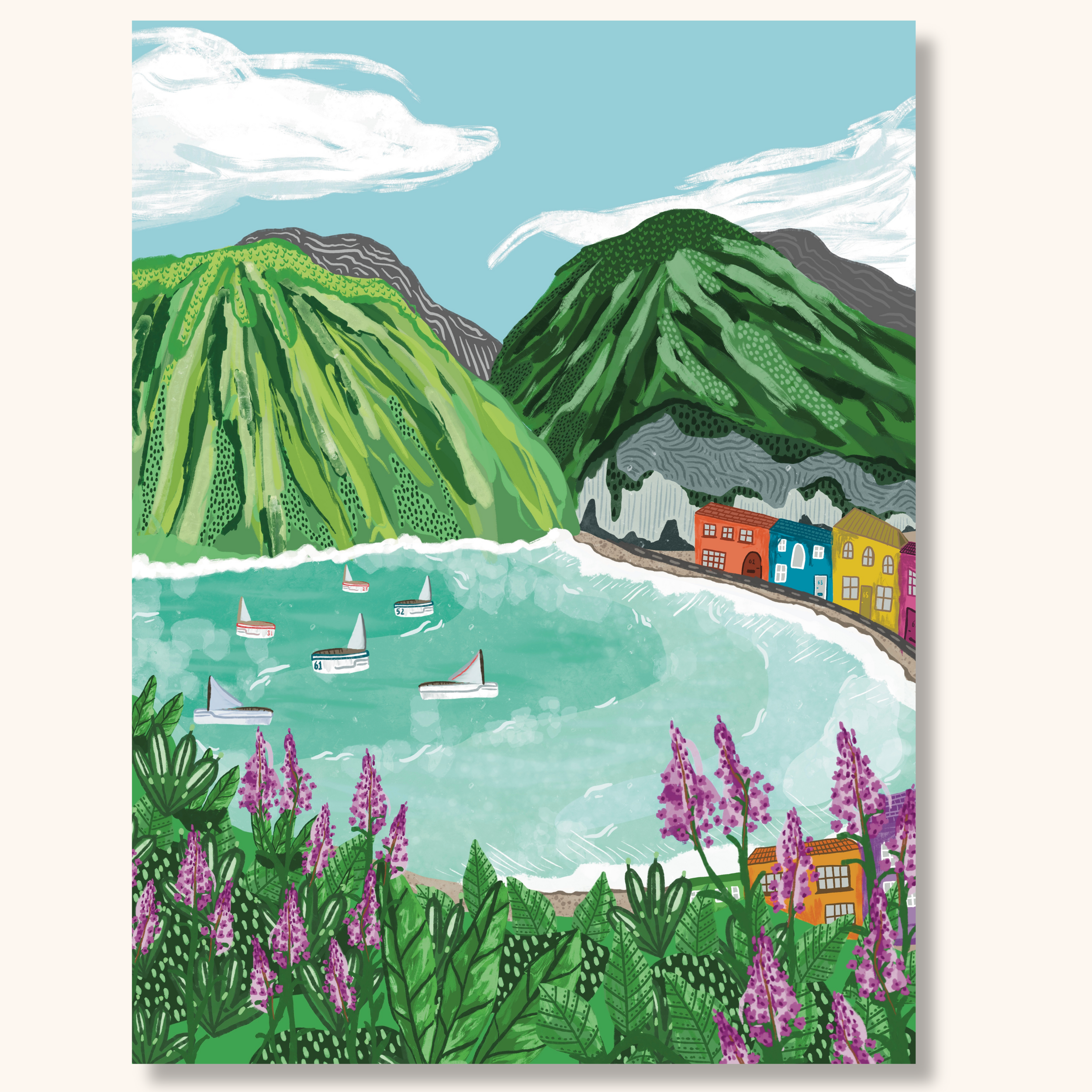 Isle of Skye // Fine Art Giclée Print on Bamboo