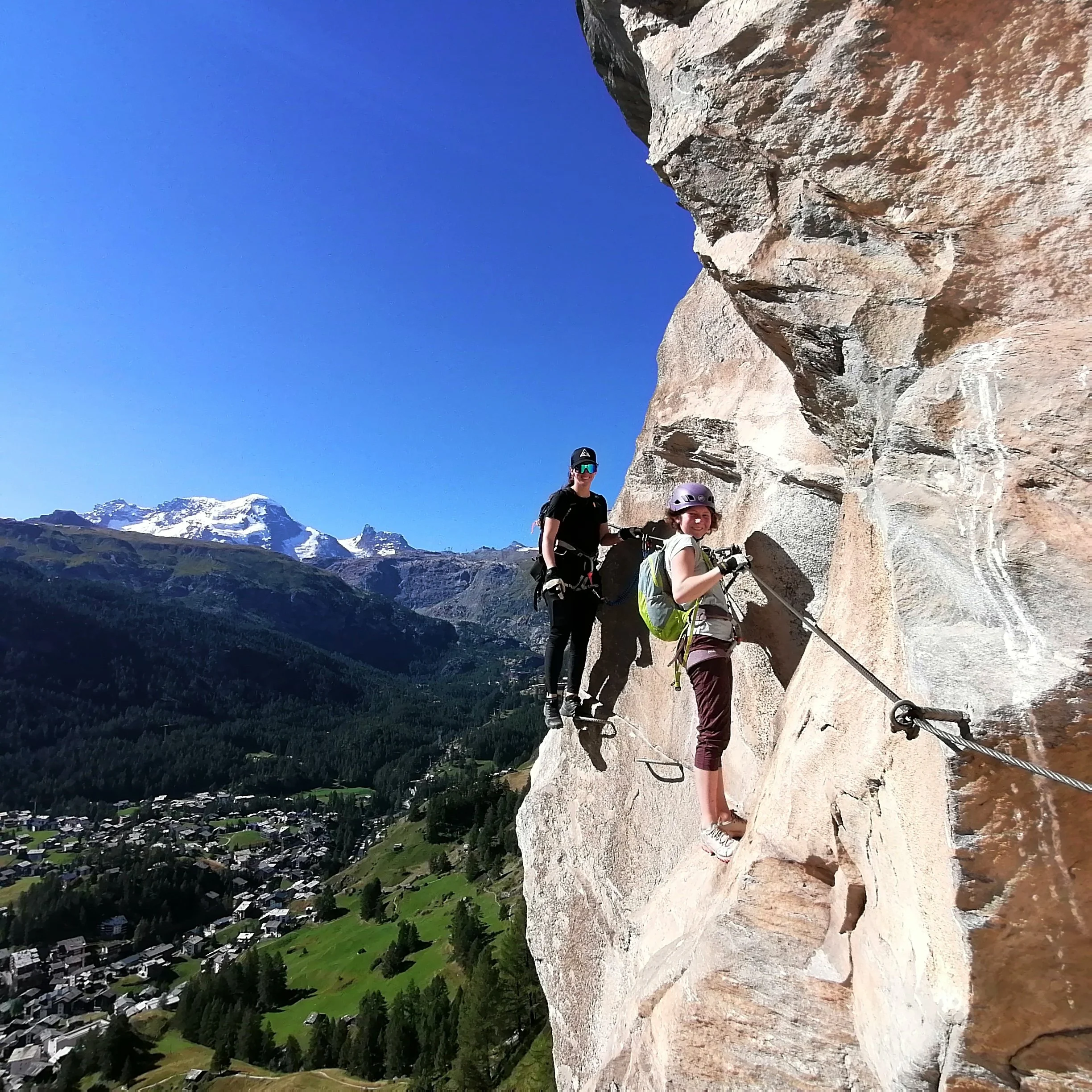 Via Ferrata and Climbing for Kids in Zermatt