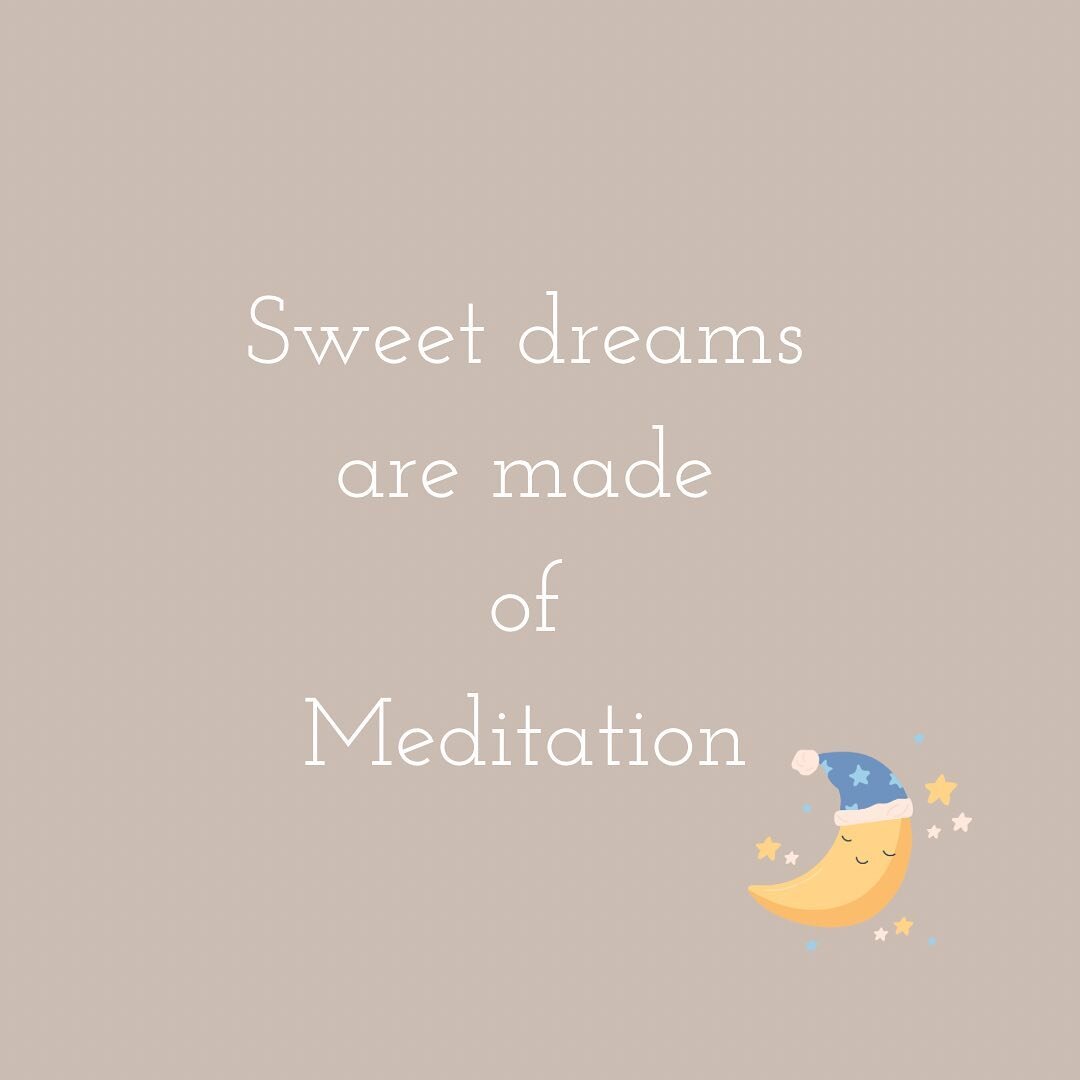 🌙 Sweet dreams are made of this! 🌙

Mondays can be tough, but with my bite-sized Sweet Dreams meditation, you'll be able to wind down and relax in no time. 

Encouraging you to sleep soundly, ready for the week ahead. 

Available now on my YouTube 