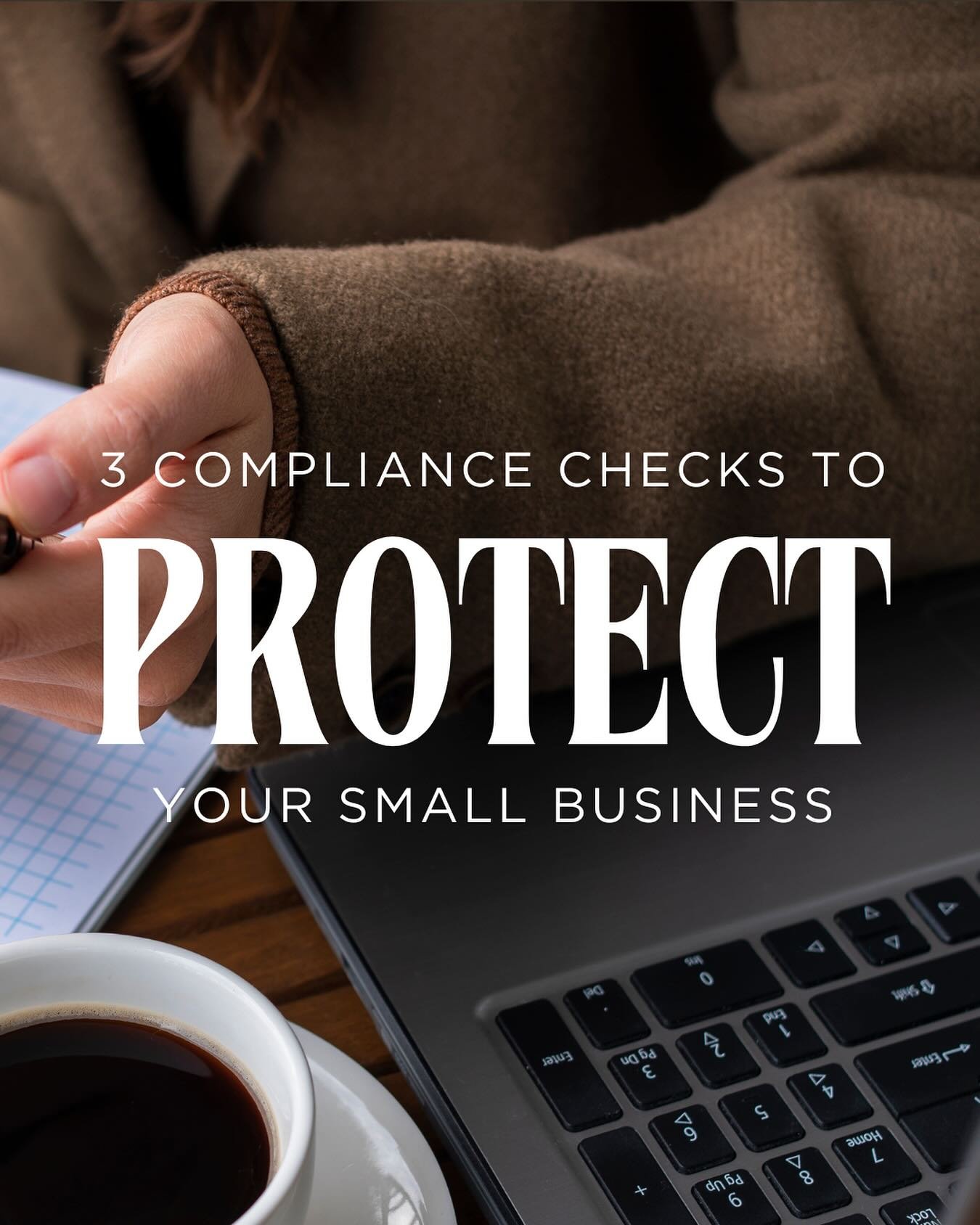 It&rsquo;s easy to overlook the little things when you&rsquo;re busy running a small business, but staying compliant doesn&rsquo;t have to be complicated.

Here are 3 things you can check now to save yourself headaches later:

✅ Are you storing your 