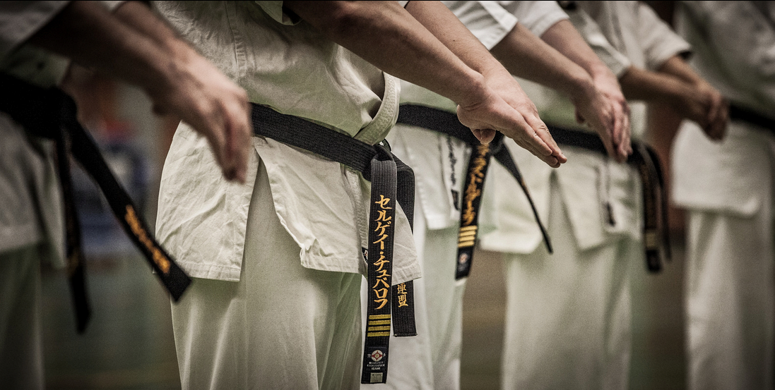 Never think you can't put your Gi back on!