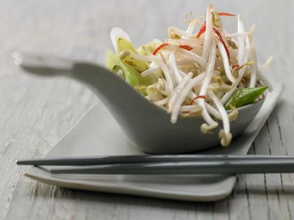 Rezept: Gebratene Mungobohnensprossenaus dem Wok (Copy)