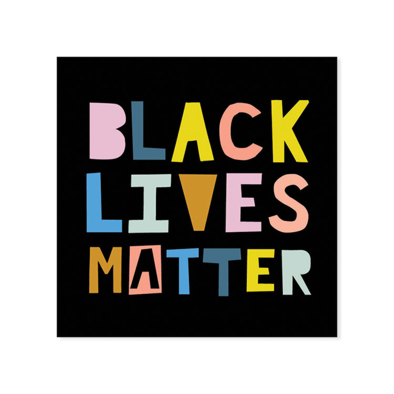 BLACK LIVES MATTER COLORFUL VINYL STICKER 90S STYLE.png