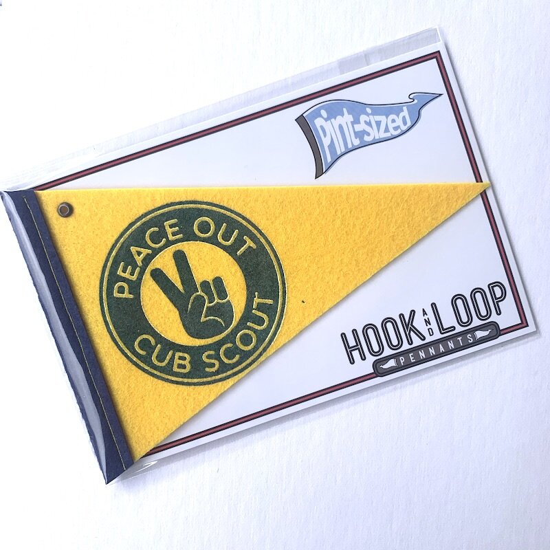 hook and loop Patches and prints - hook and loop pennants