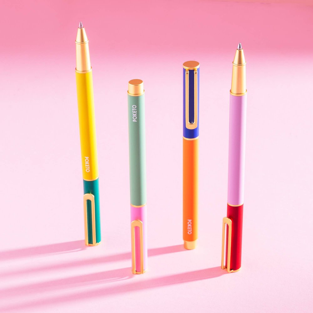 Fine Tip Pen Set, Colorblock