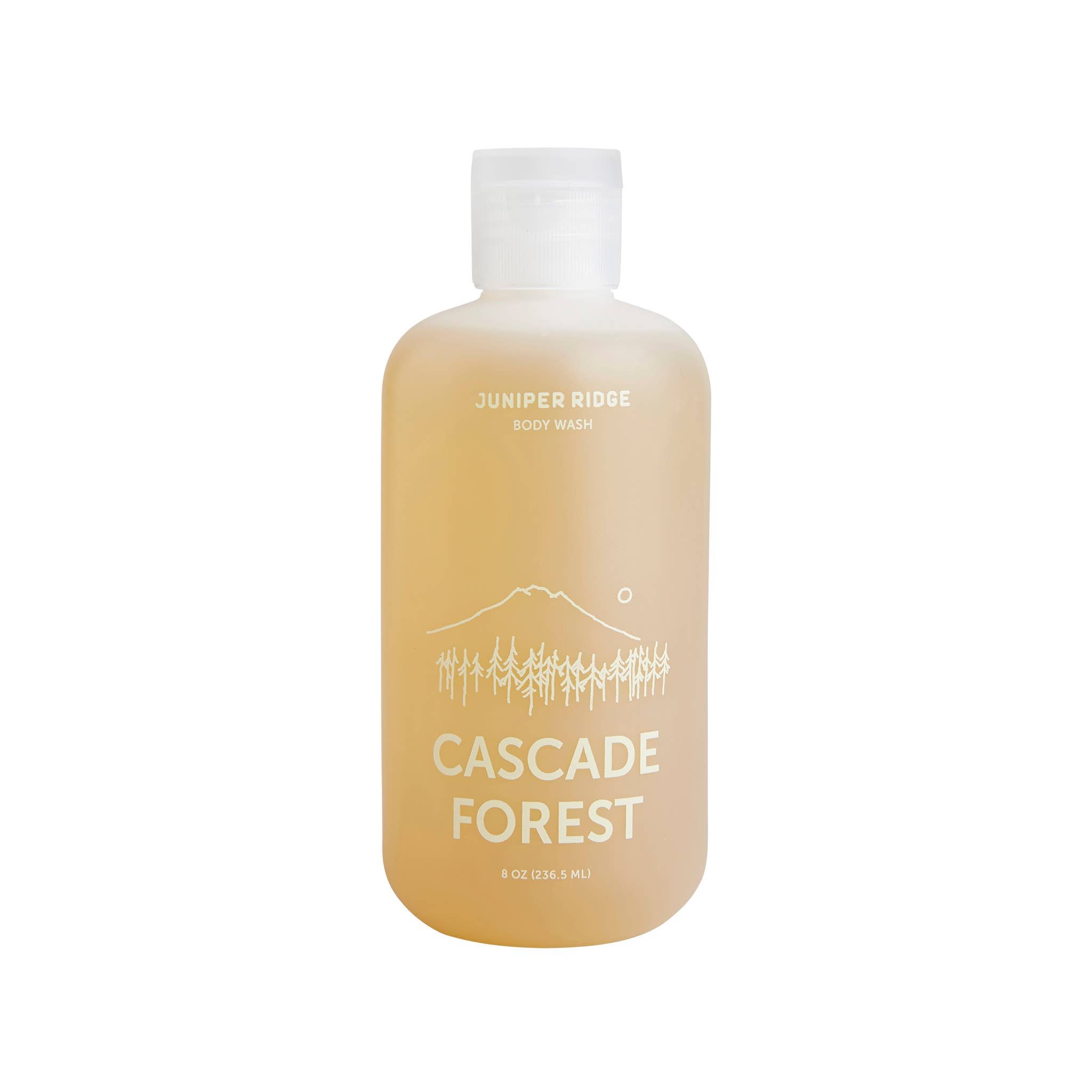Juniper Ridge All Natural Cascade Forest Scent Body Wash.