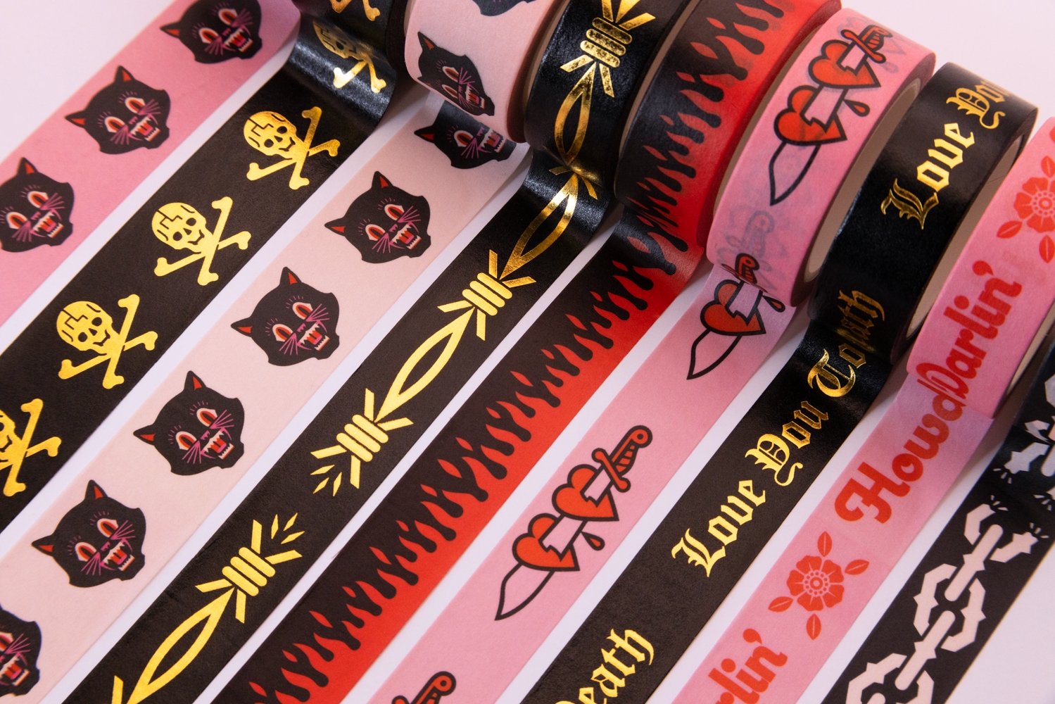 EndlessPens Washi Tape (30mm) - Grumpy Kitty Café - Endless Exclusive (2023)