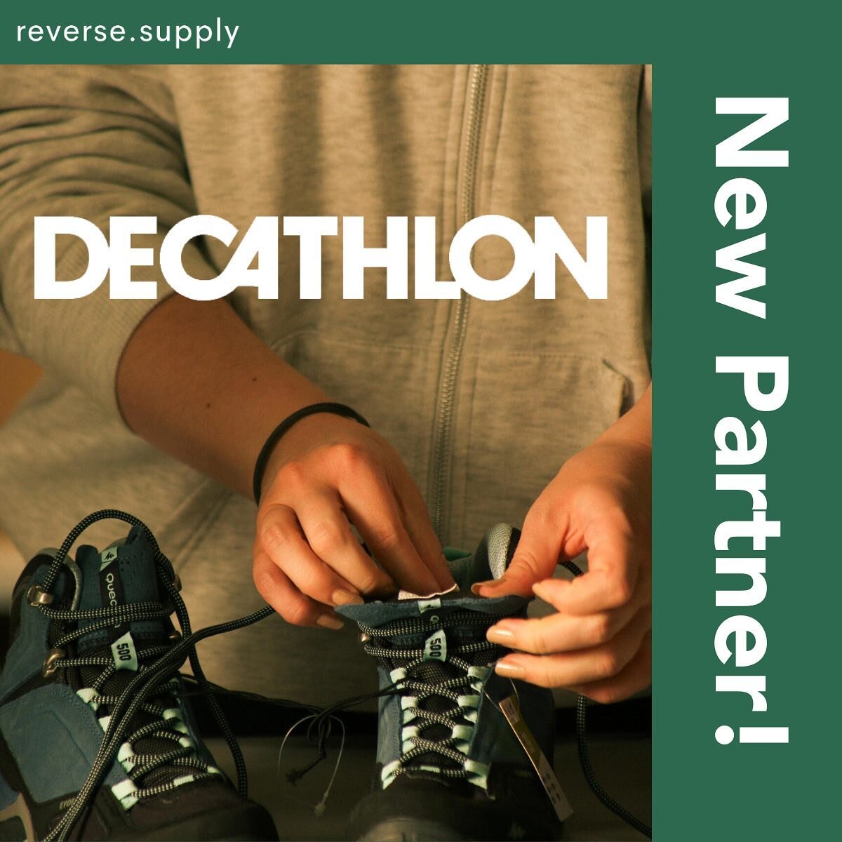 Breaking News! 💥
We are excited to introduce our newest recommerce partner @decathlondeutschland 🎉
While Decathlon&lsquo;s buyback program for equipment went live in 2022, we extended its secondhand offer by apparel &amp; footwear. Browse the selec