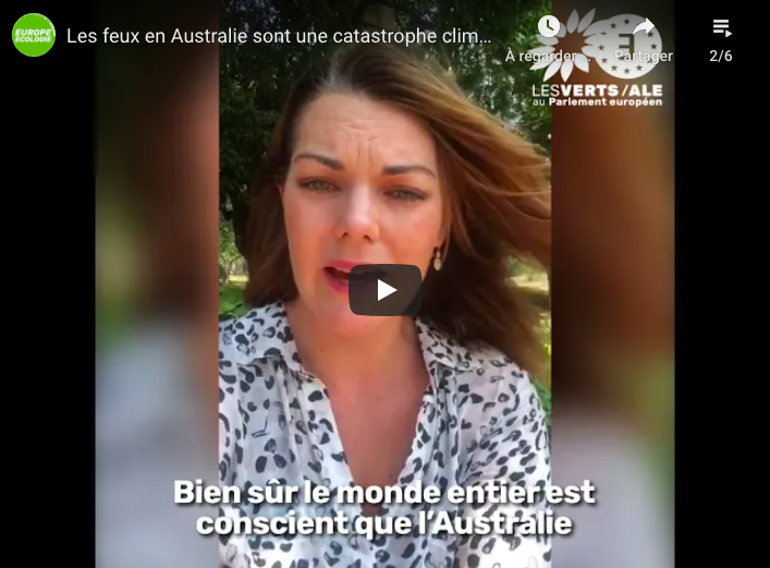 Les feux en Australie sont une catastrophe climatique.