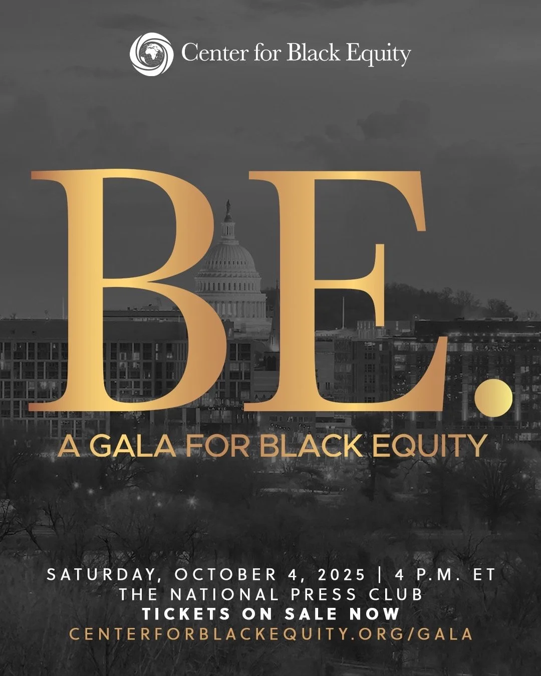 ✨ Honoring Black LGBTQ+ Excellence. Resilience. The Power to BE. ✨

We&rsquo;re excited to invite you to the inaugural Center for Black Equity Gala: BE. A Gala for Black Equity &mdash; happening Saturday, October 4, 2025, in Washington, DC.

This pow