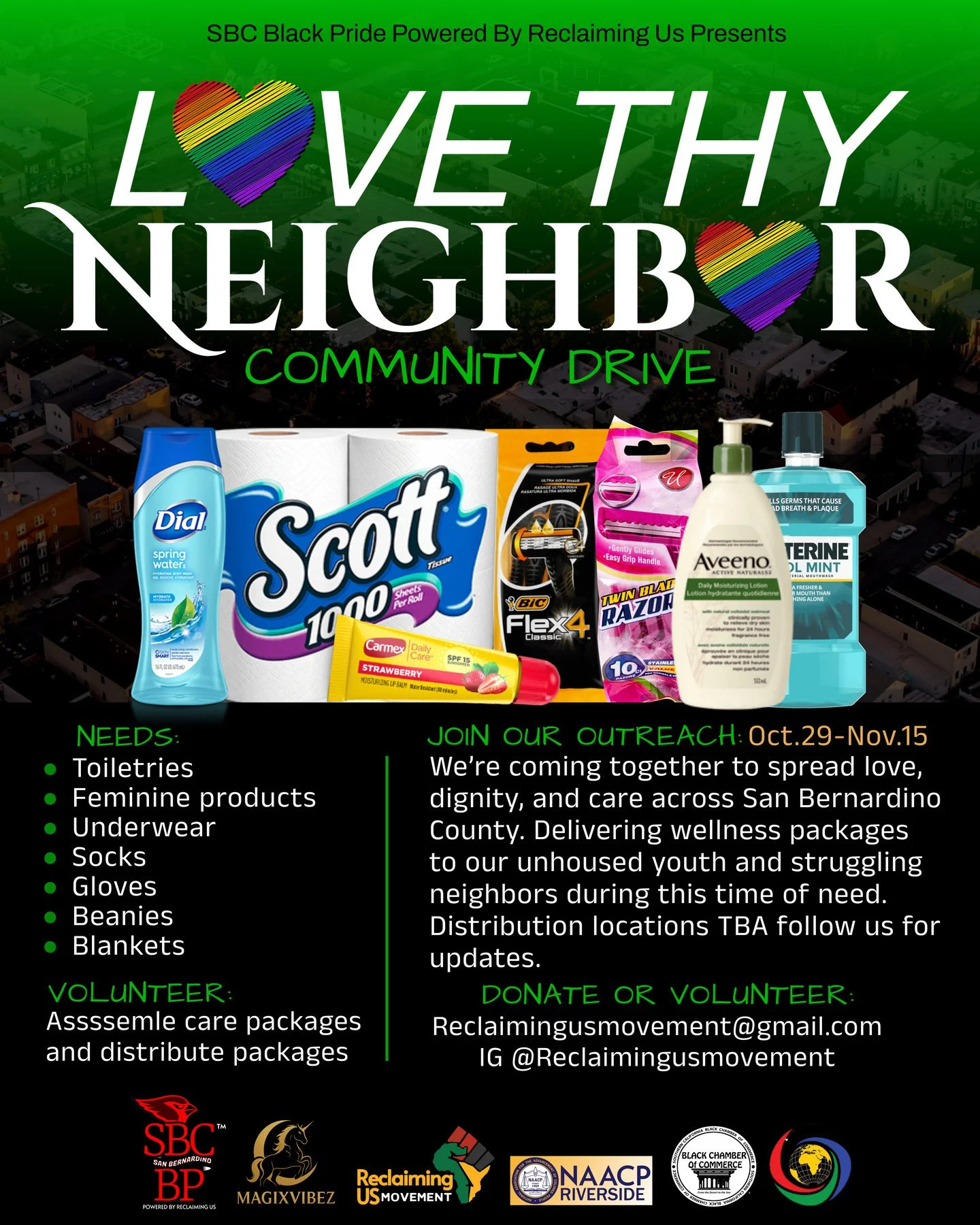 Love Thy Neighbor Community Drive