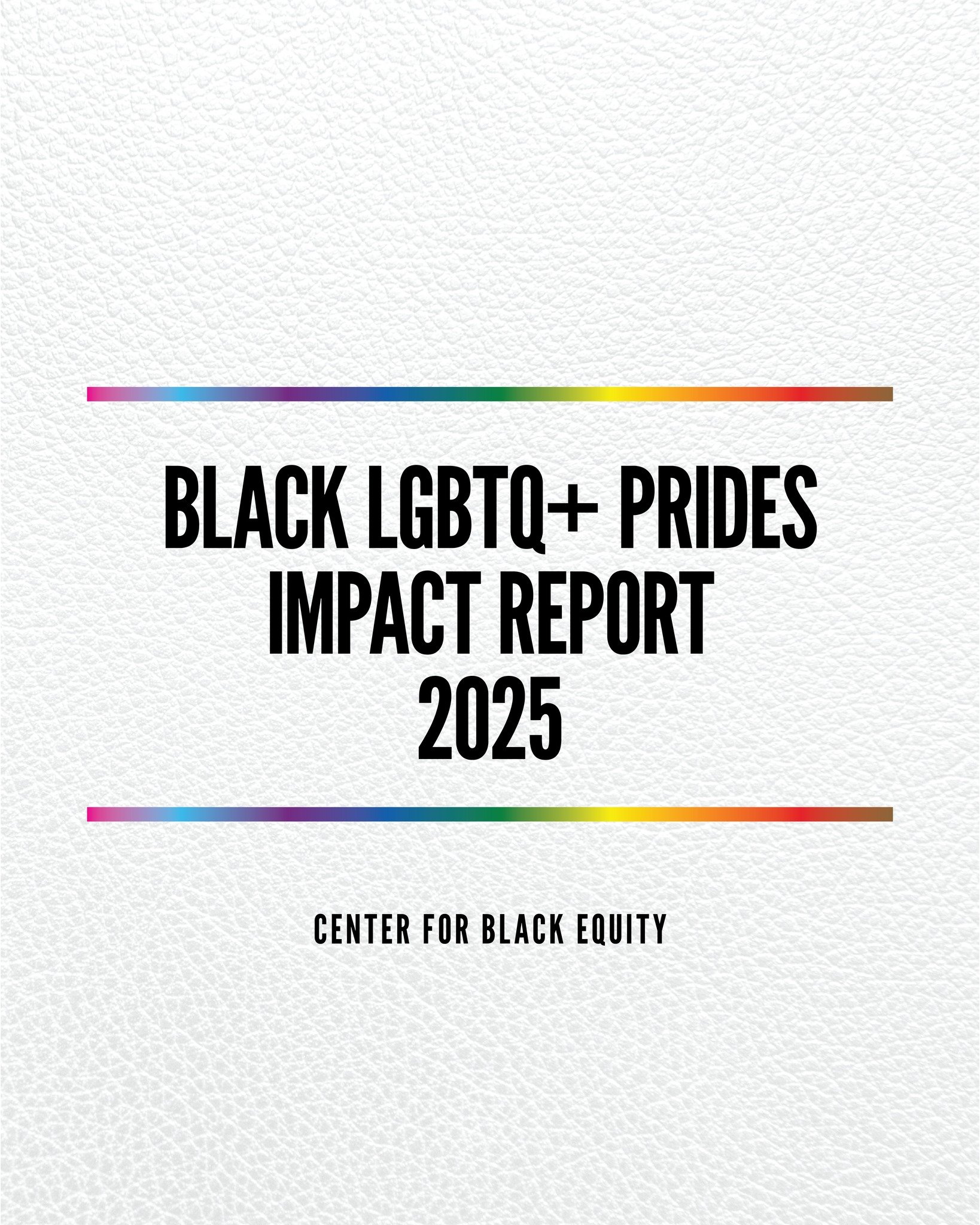 Black Prides are more than celebrations&mdash;they are powerful engines of culture, community, healing, and economic impact. For the first time ever, we&rsquo;ve gathered the data to prove it.

This groundbreaking Black Prides Impact Report shows wha