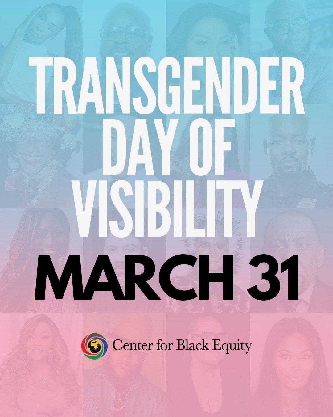 Transgender Day of Visibility is more than a moment; it&rsquo;s a reminder.⁠
⁠
A reminder that Black Transgender people are visionaries, culture-shapers, and movement leaders. Despite systemic barriers, our community continues to rise, create, and tr