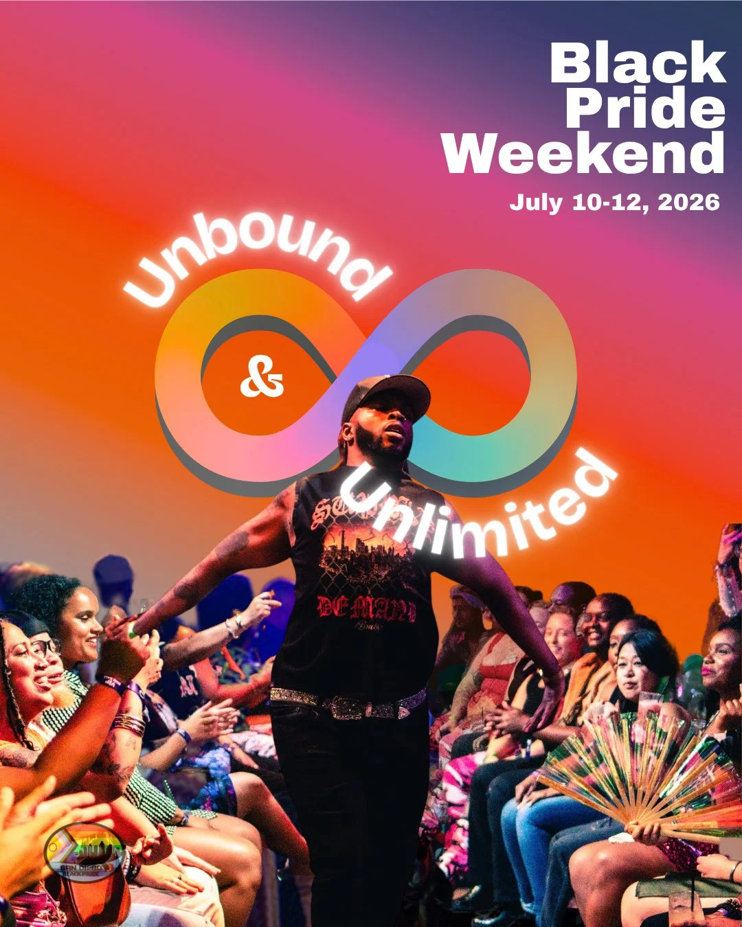 Black Pride Weekend is coming to San Diego! 🌈✨⁠
⁠
San Diego Black Pride presents Unbound &amp; Unlimited, a weekend created to celebrate Black LGBTQ+ joy, creativity, culture, and community.⁠
⁠
From the Black Pride Mini Ball to live music, drag, ven