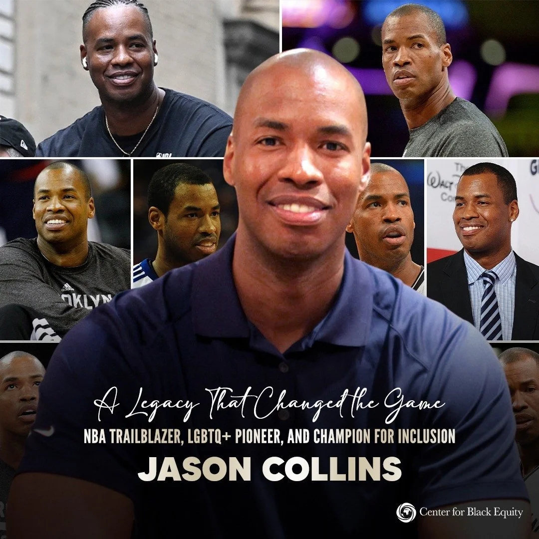 A legacy that changed the game. 🏀✨⁠
⁠
Jason Collins broke barriers as the first active male athlete in one of the major U.S. professional sports leagues to come out publicly as gay, creating a powerful moment of visibility for LGBTQ+ athletes everyw