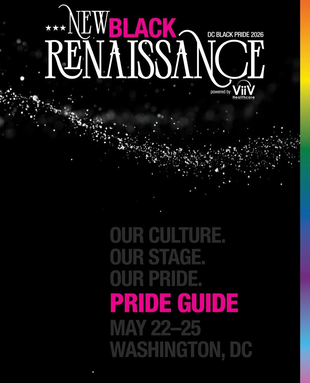 📣 The Official DC Black Pride Guide is Here!⁠
⁠
The official DC Black Pride 2026: New Black Renaissance Pride Guide is now available!⁠
⁠
Printed copies will be available at the Opening Reception, but you can view the digital version now at dcblackpr