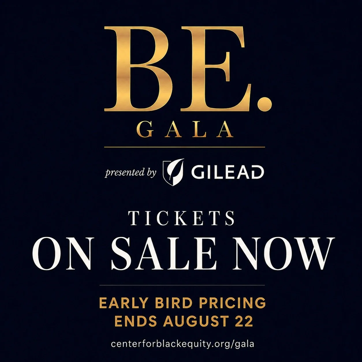 We heard you.

The response to this year&rsquo;s BE. Gala has been incredible, and we also heard from members of our community who asked for a little more time to take advantage of Early Bird pricing.

So we&rsquo;re giving it to you.

Early Bird pri