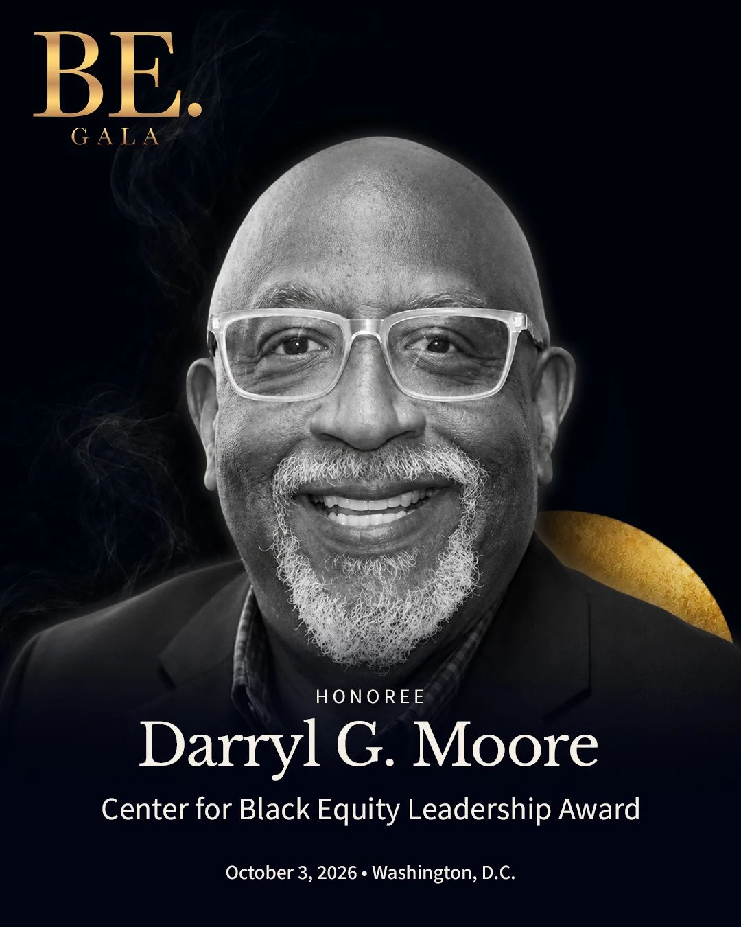 Leadership creates opportunities for others to lead.⁠
⁠
The Center for Black Equity is proud to recognize Darryl G. Moore with the Center for Black Equity Leadership Award at the 2026 BE. Gala.⁠
⁠
From elected service in California to his work in Man
