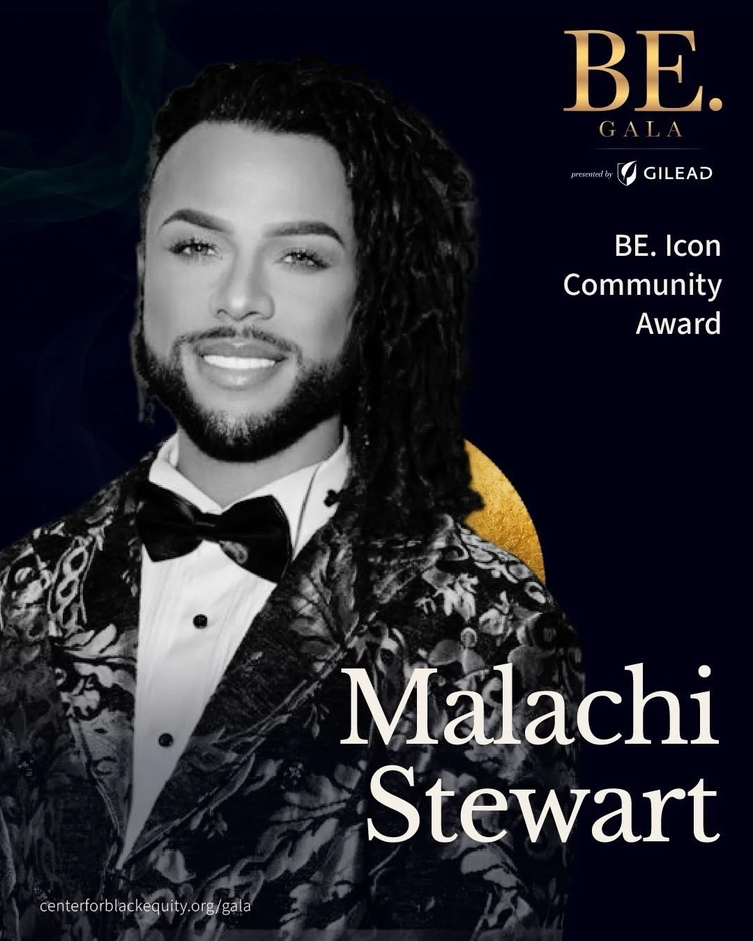 Another special moment from tonight&rsquo;s BE. Gala! ✨

Tonight, we had the honor of recognizing Malachi Stewart during the B Gala. Your impact, dedication, and commitment to community deserve to be celebrated.

Congratulations, Malachi! 🖤✨

#BGala