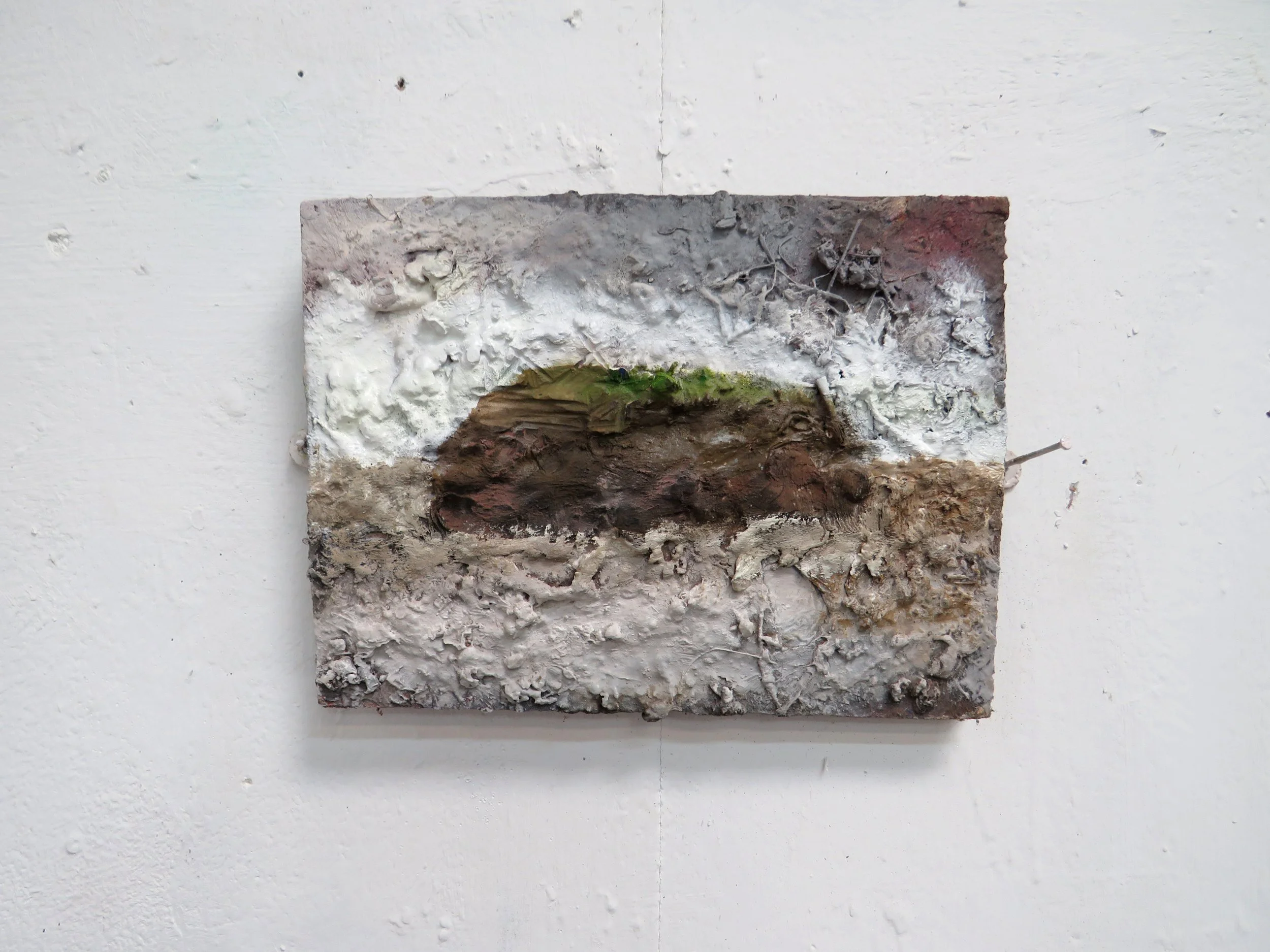 Strange Island, Study 24 x 32 cms