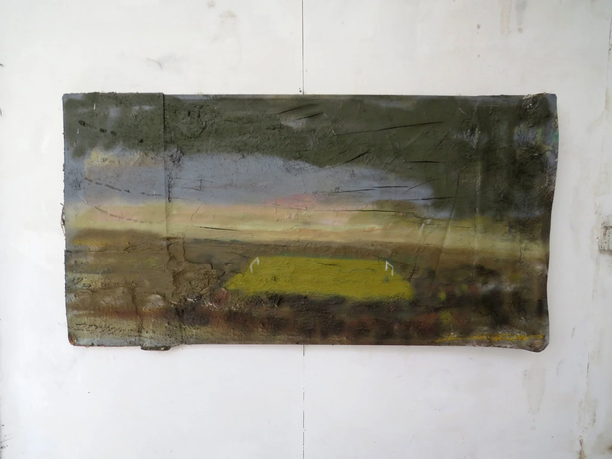 Wilderness and Football Pitch 100 x 188 cms