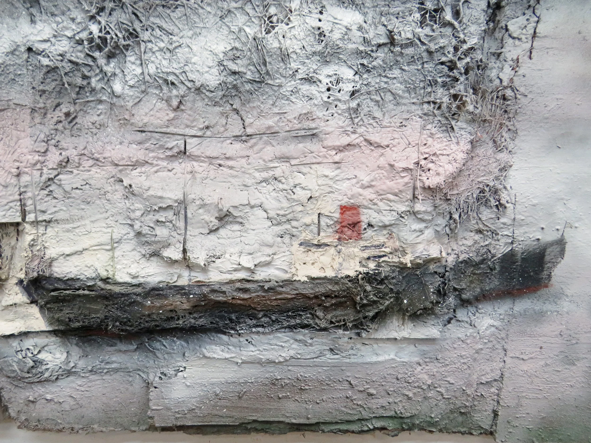 Lost Ship detail 90 x 162 cms