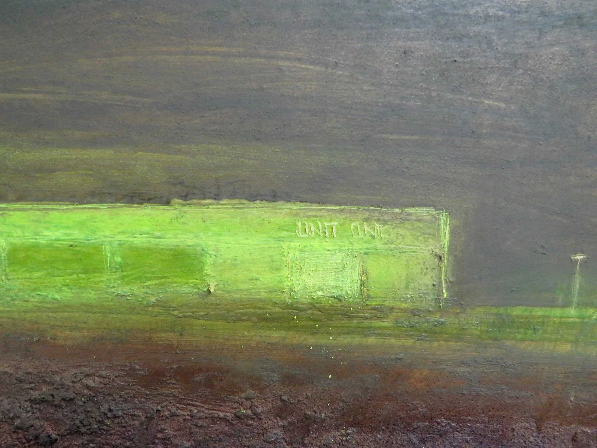 Detail of Warehouse, Night Unit One 29 X 41 cms