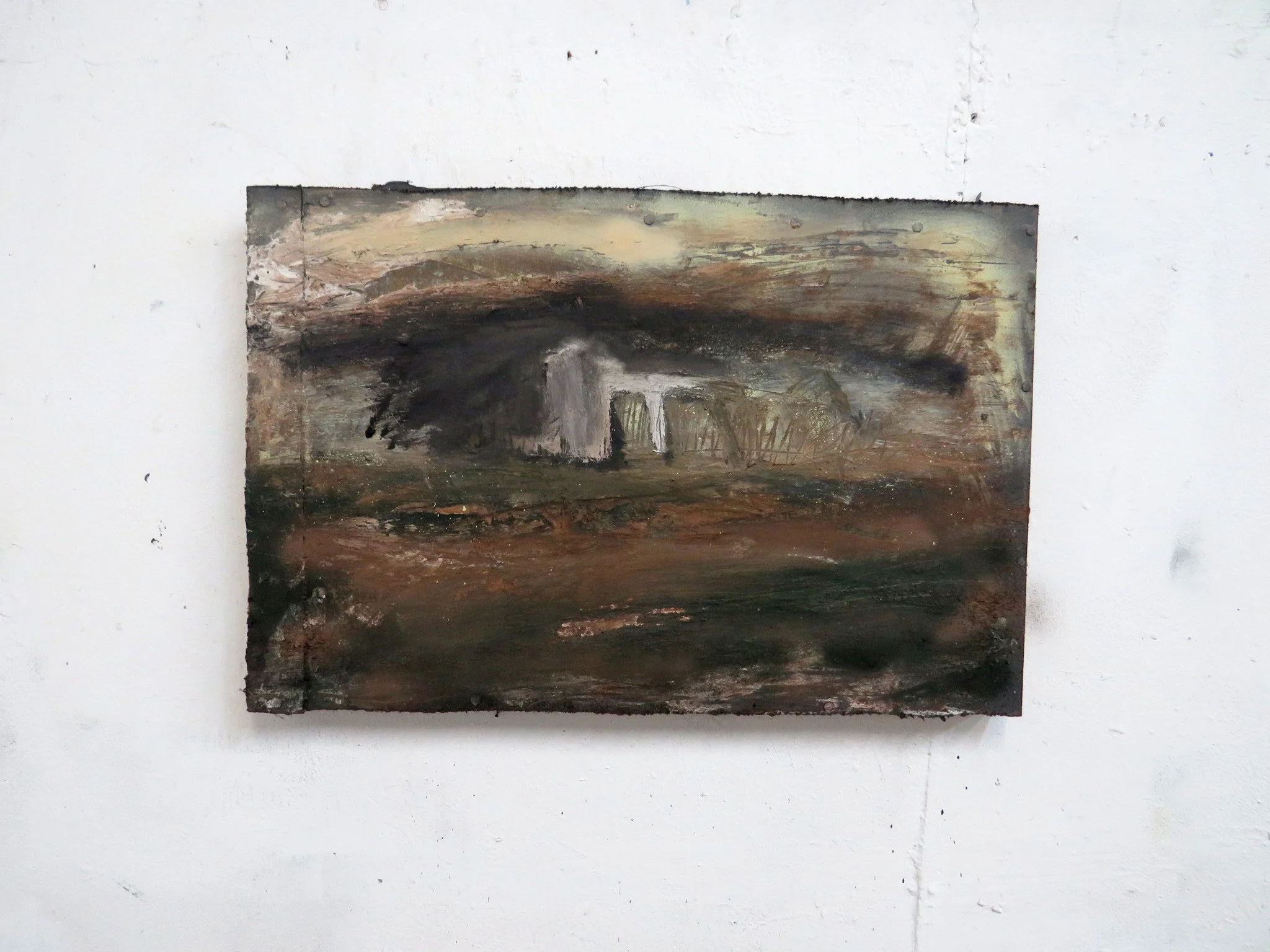 Study Submarine Building Ruin 51 x 77 cms.jpg