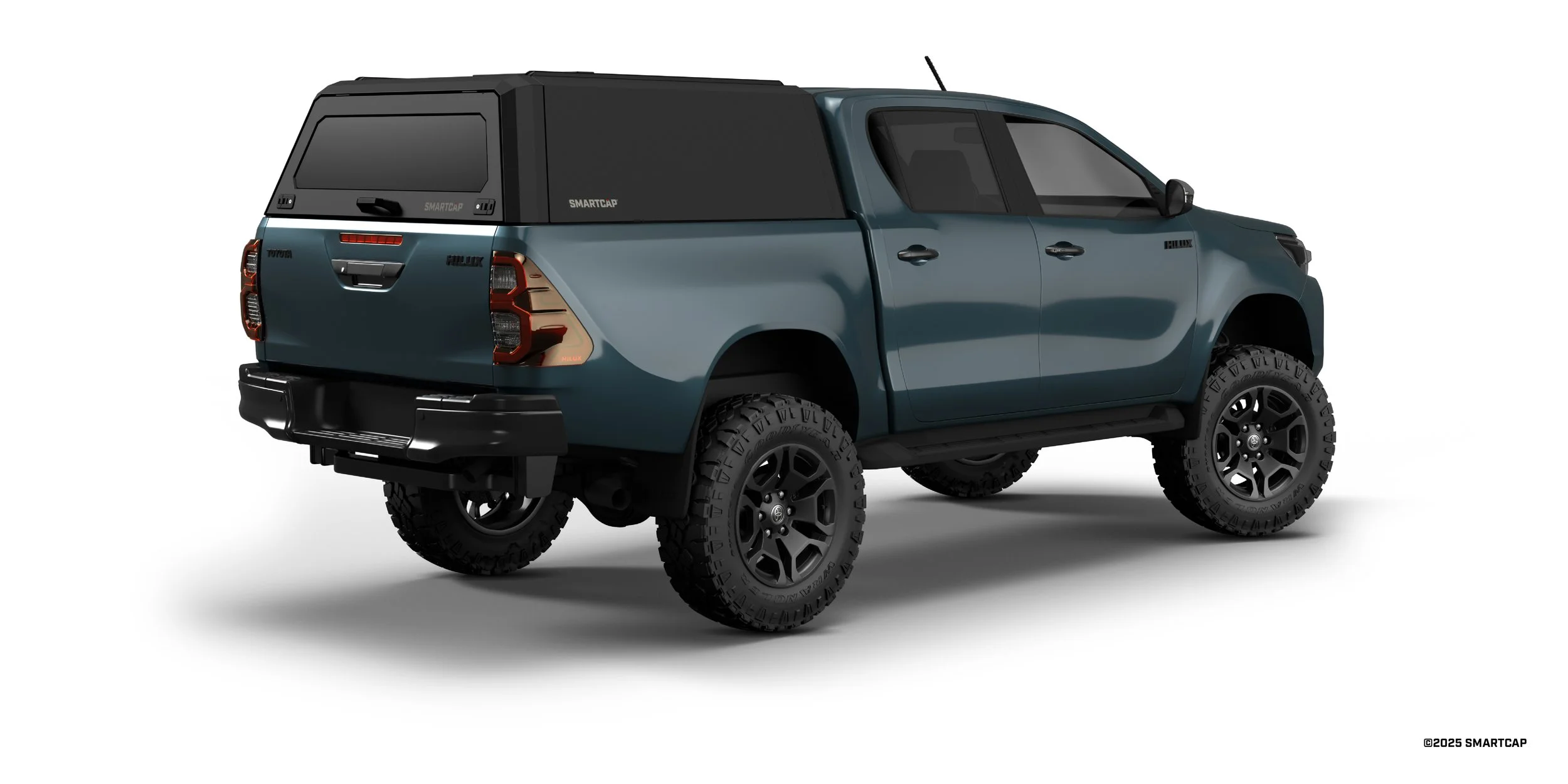 SmartCap EVOh Hatchback Toyota Hilux 2016-Current 5 Passenger Rear Three Quarter.jpg