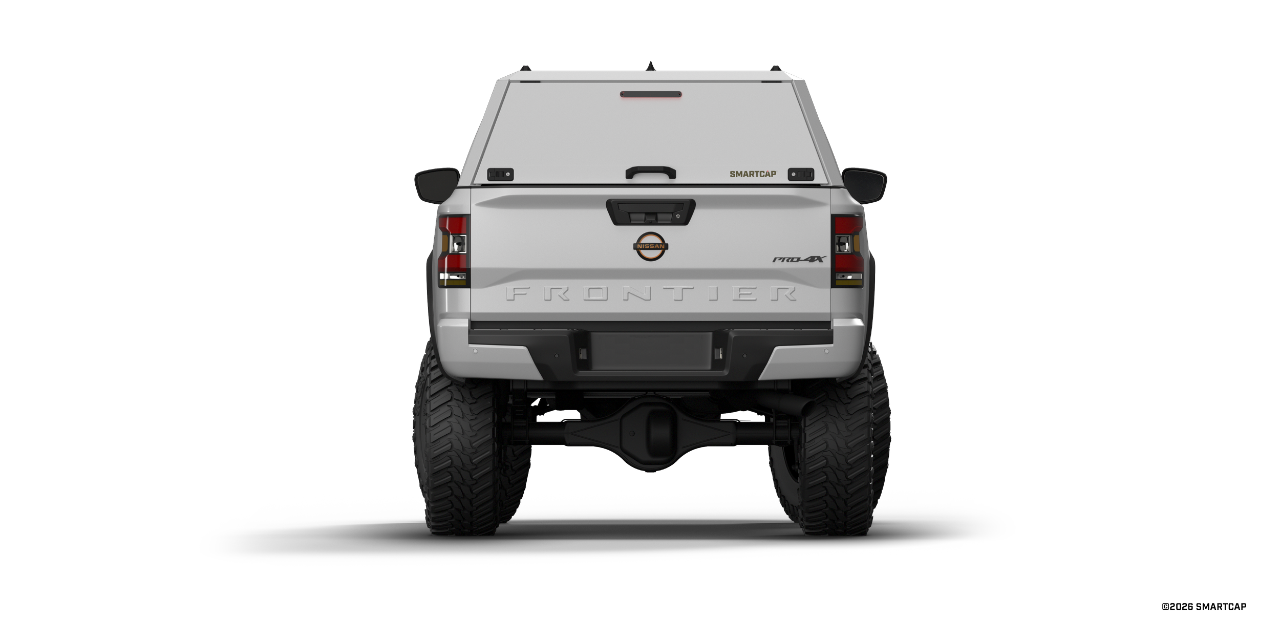 SmartCap Edge Defender Nissan Frontier 2022+ 5ft Bed WN 4 Rear.png
