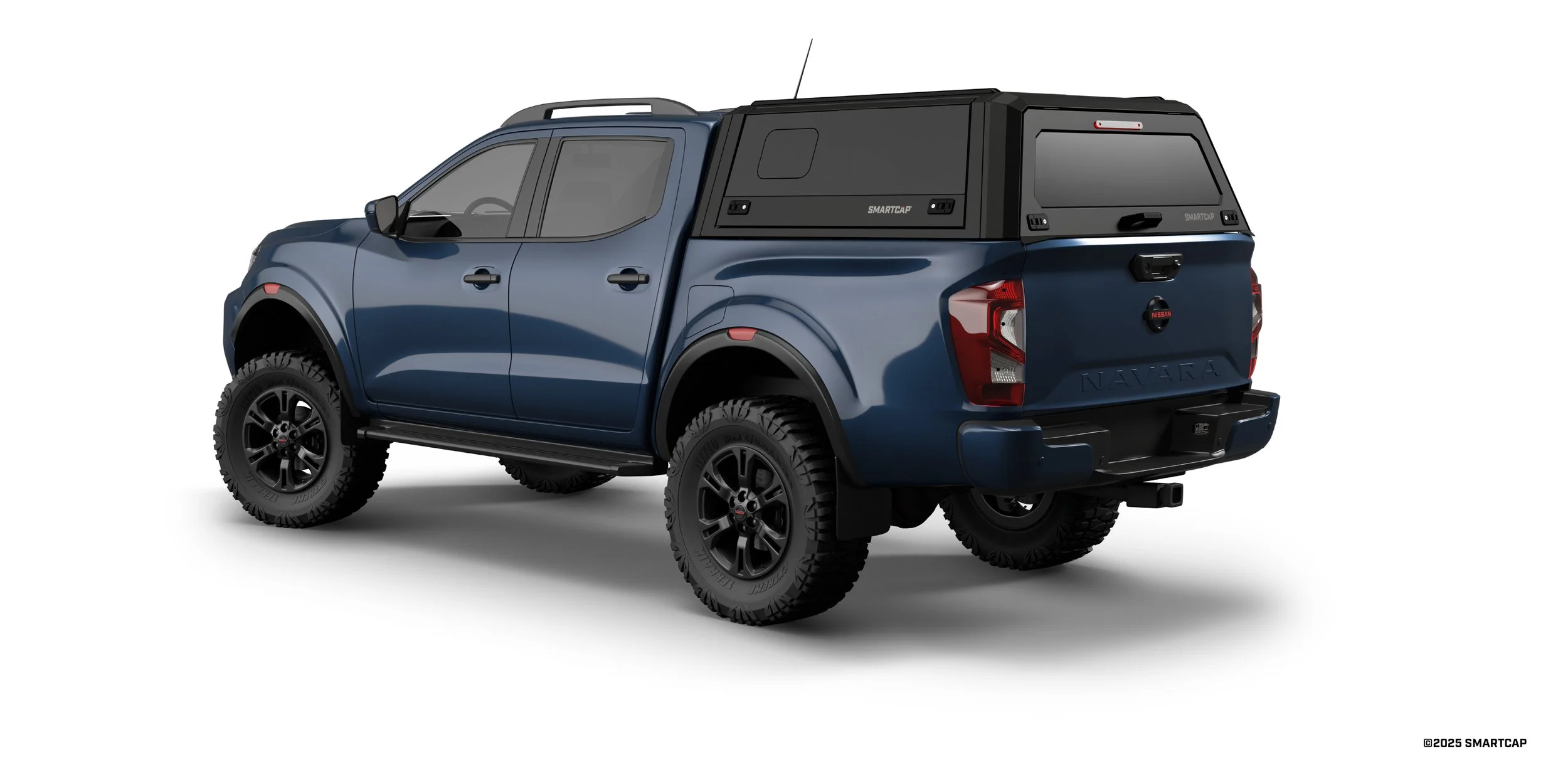 SmartCap EVO Nissan Navara 2021+ 3 Drivers Rear Three Quarter.jpg