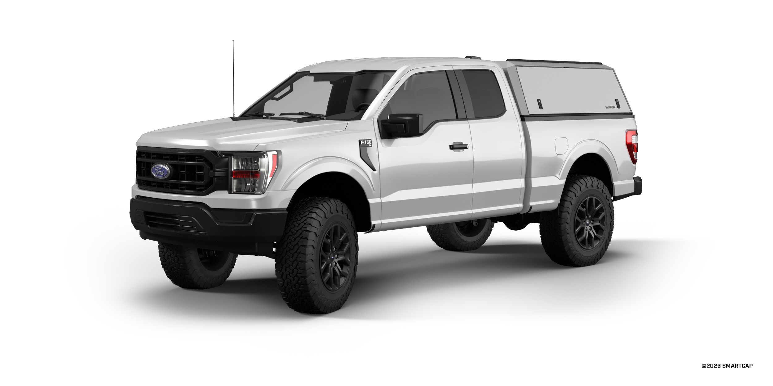 SmartCap Edge Defender Ford F150 2021+ Standard Bed WN 1 Drivers Front Three Quarter.png