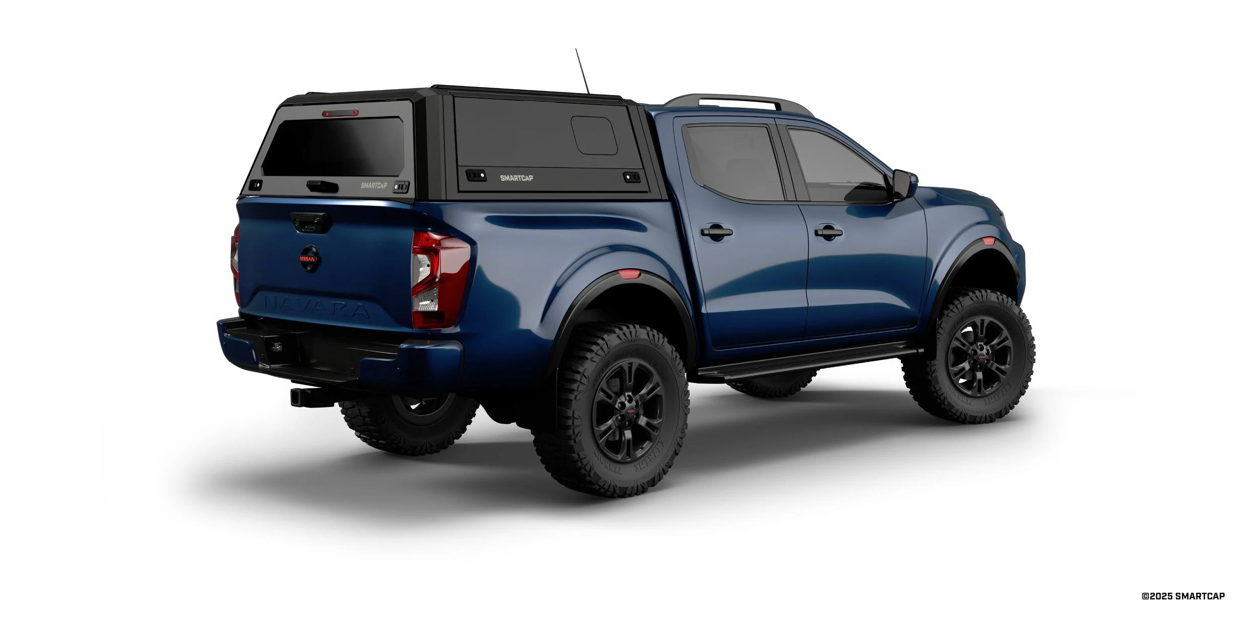 SmartCap EVO Nissan Navara 2021+ 5 Passenger Rear Three Quarter.jpg