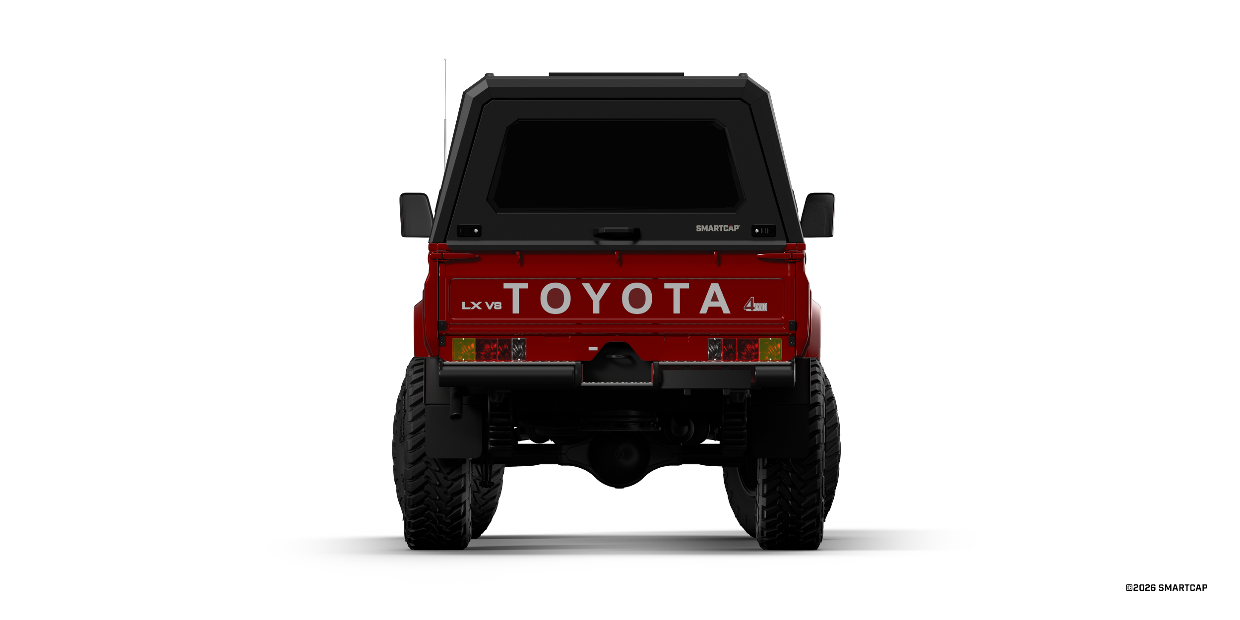 SmartCap EVO Toyota Land Cruiser 1997+ Double Cab 4 Rear.png