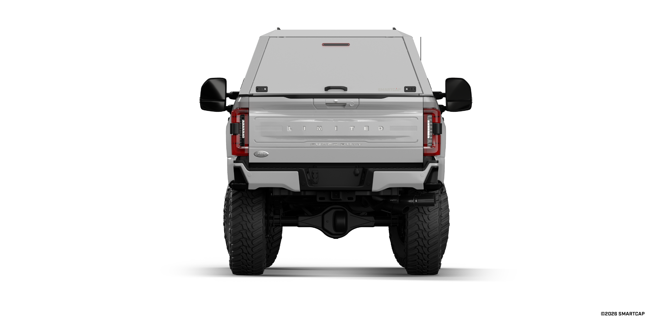SmartCap Edge Defender Ford Super Duty 2023+ Standard Bed WN 4 Rear.png