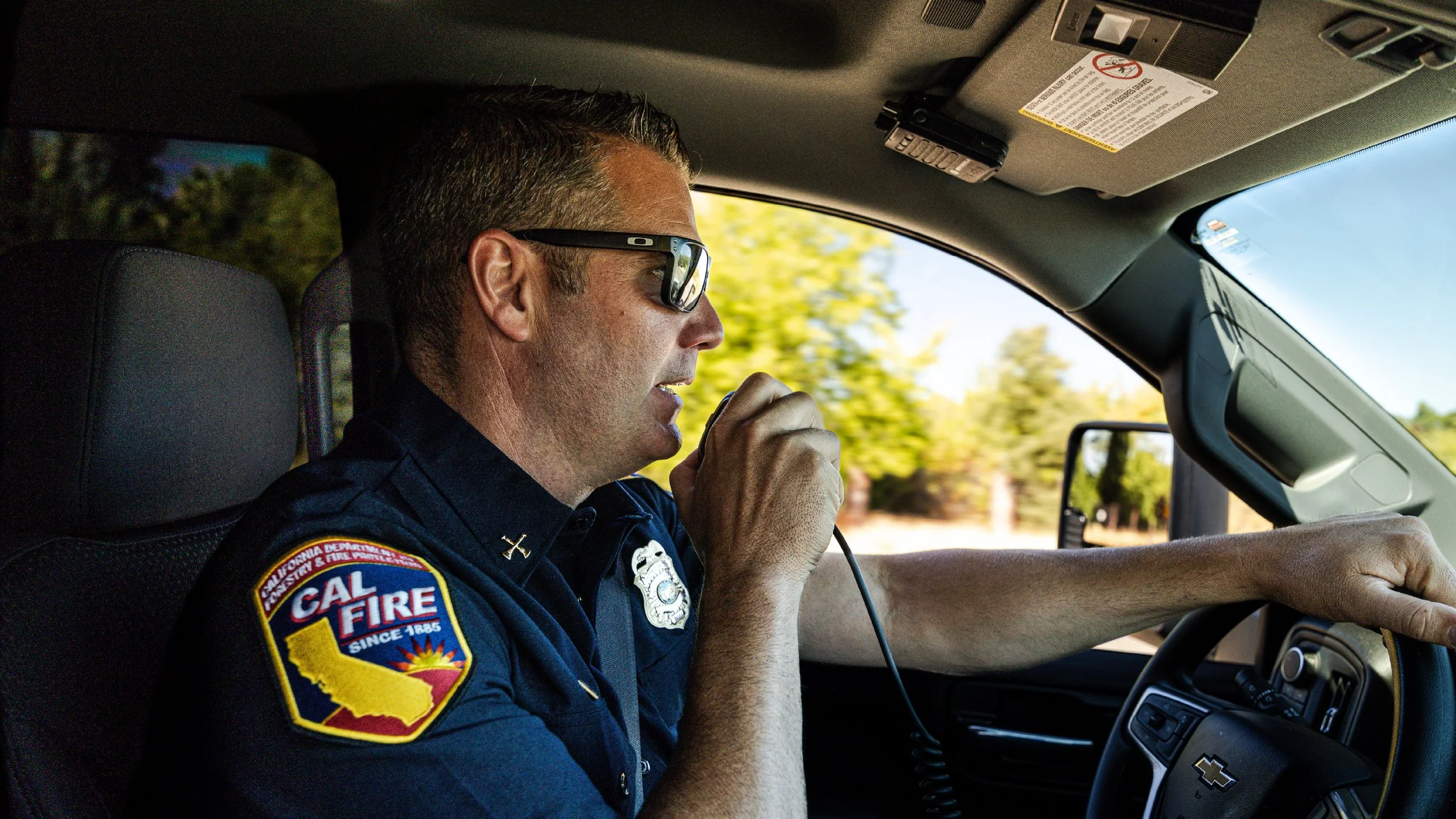 Chevy Silverado HD - Cal Fire Command Centers