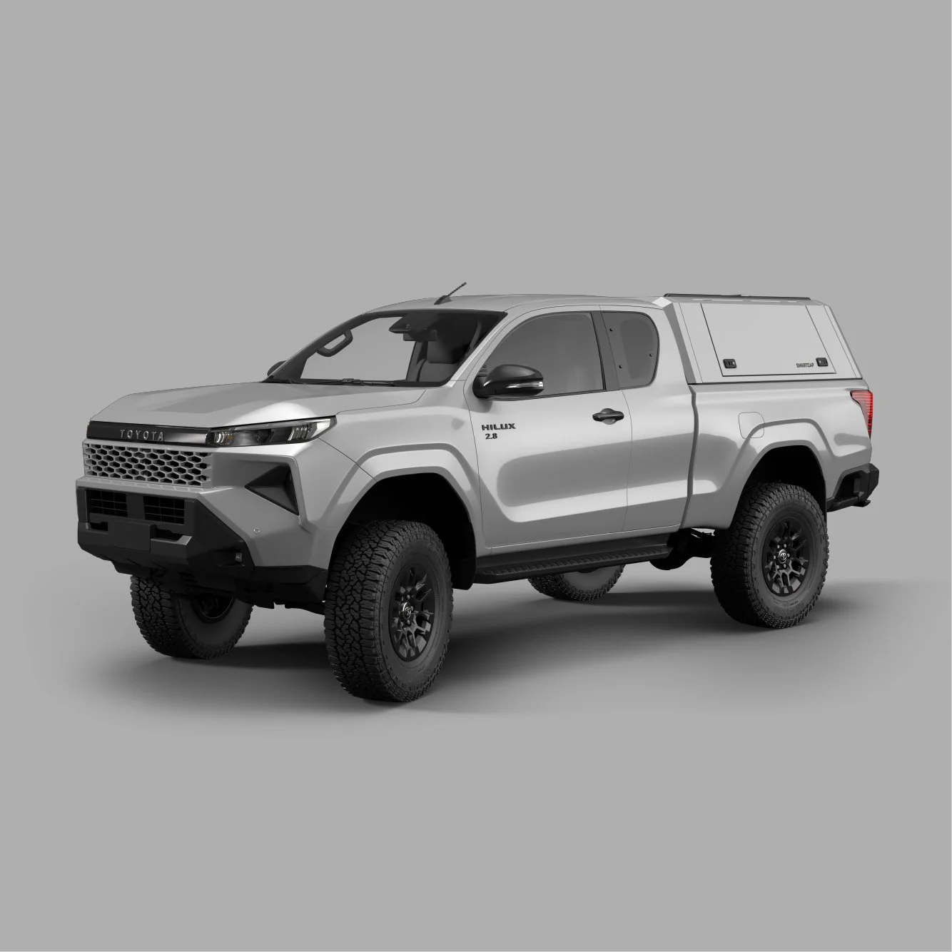 Toyota Hilux Extended Cab 2026 (White)