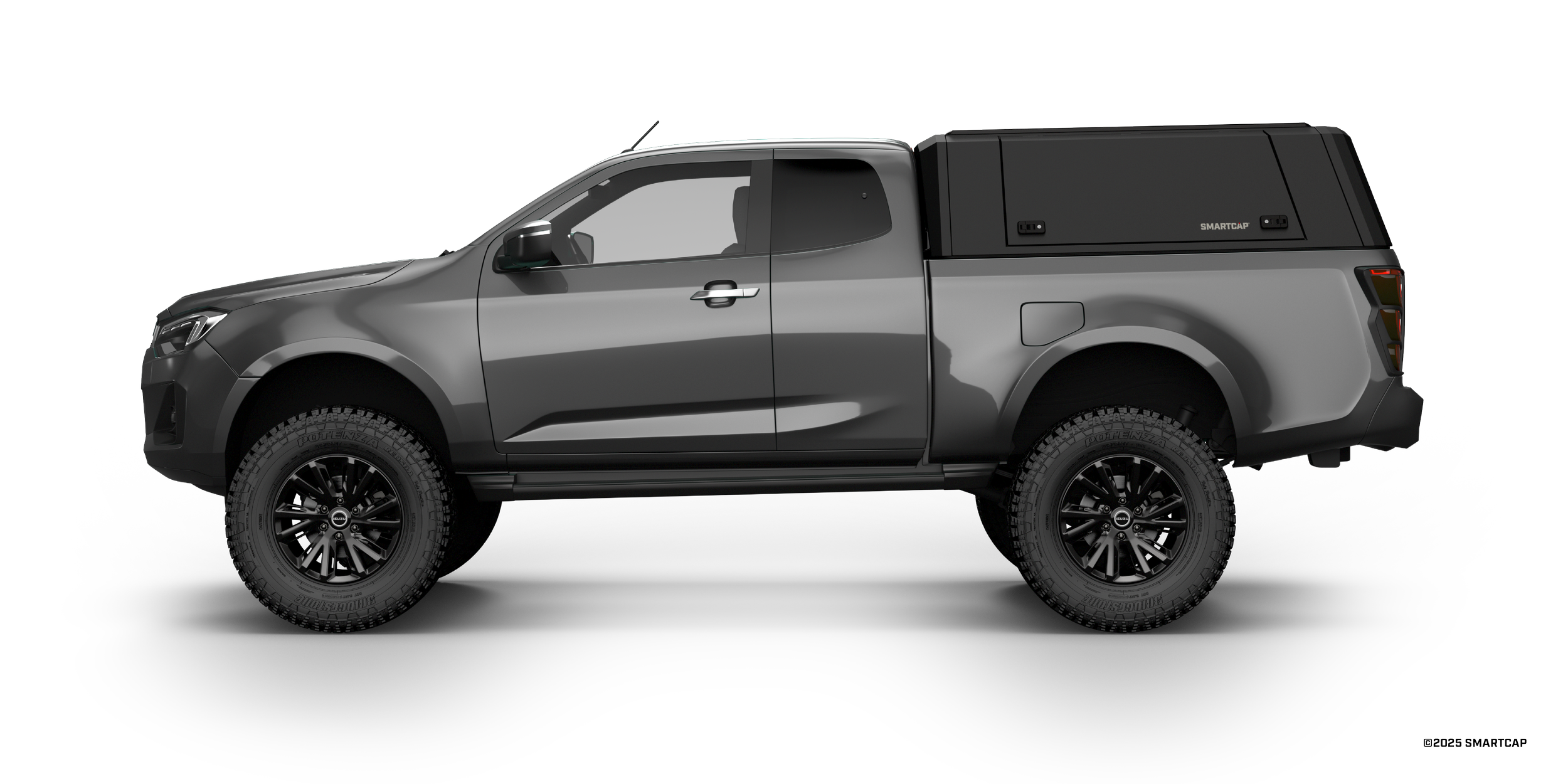 SmartCap EVOd Isuzu D-Max 2019+ Extended Cab MB Short 2 Drivers Side.png