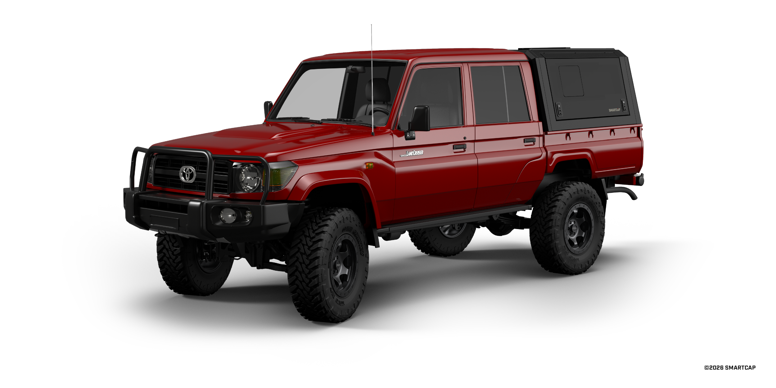 SmartCap EVO Toyota Land Cruiser 1997+ Double Cab 1 Drivers Front Three Quarter.png