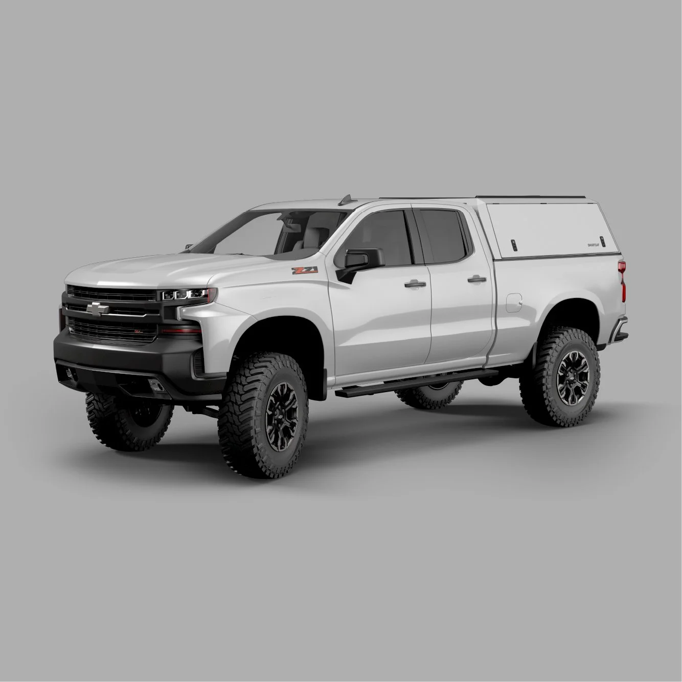 Chevrolet Silverado 1500 2019+ 6'5" Bed Commercial White (WN)