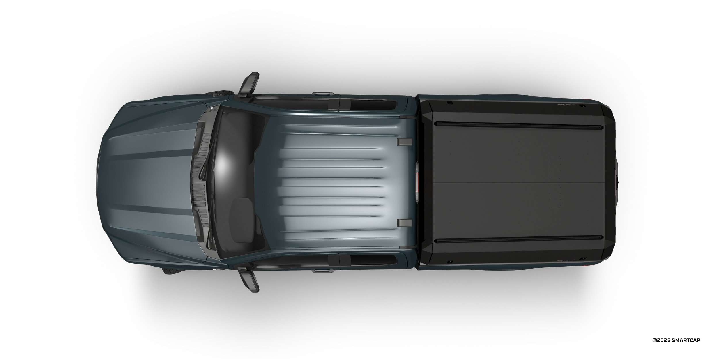 SmartCap Edge Defender Ford F150 2021+ Standard BN 6 Top Down.png