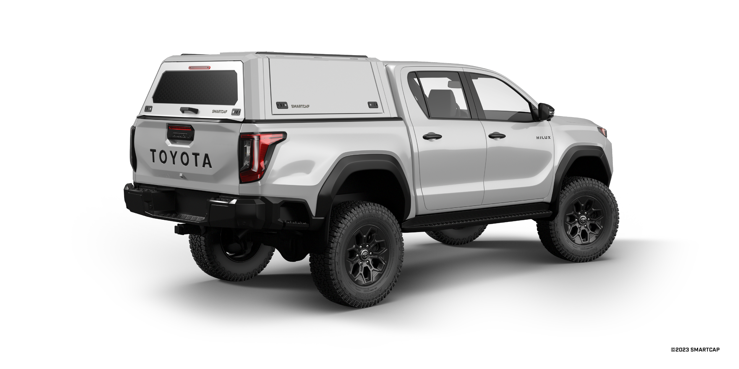 SmartCap EVOc Toyota Hilux 2026+ 5 Passenger Rear Three Quarter.png