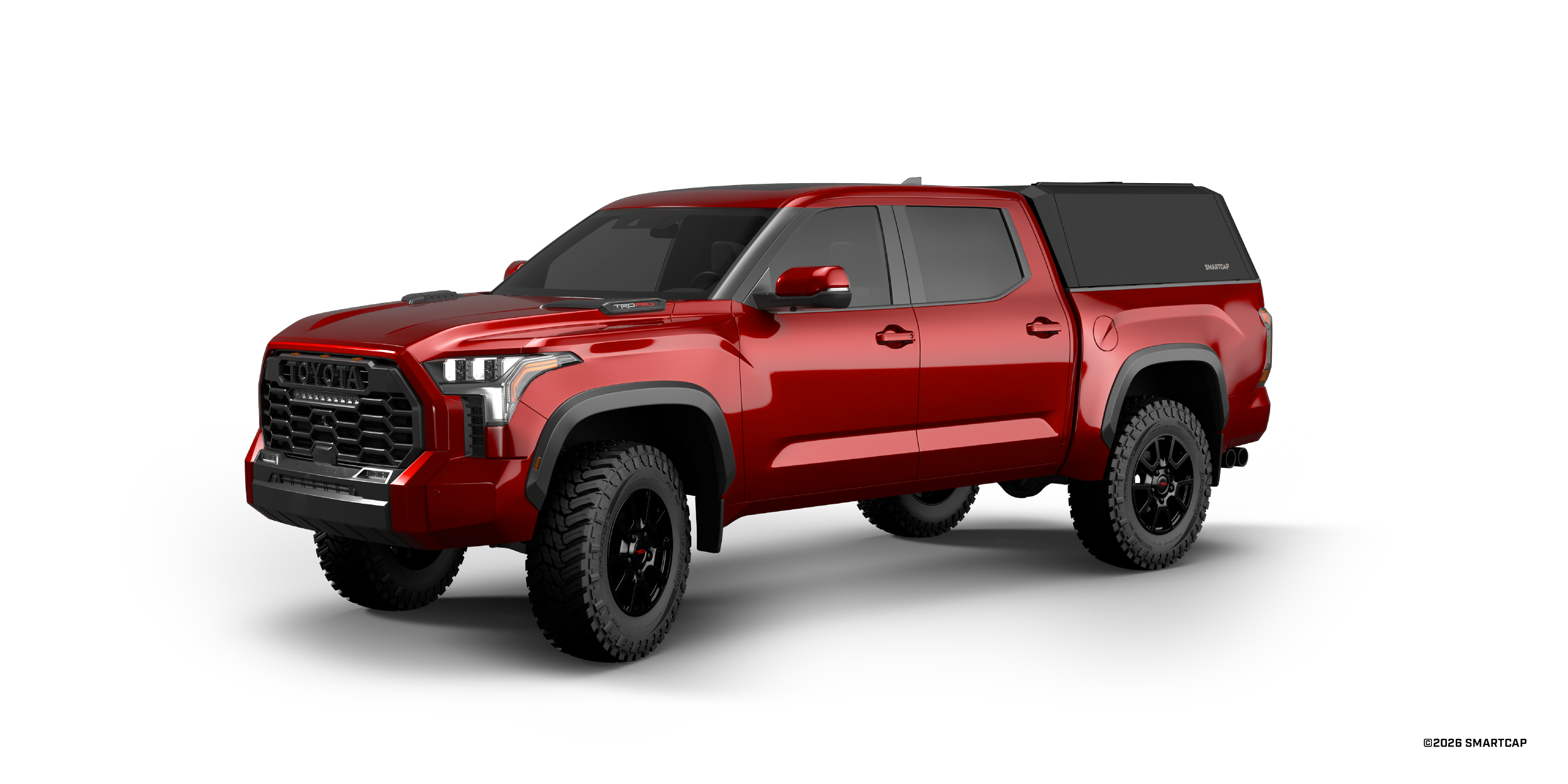 SmartCap EVOh Hatchback Toyota Tundra 2022+ Short Bed MB 1 Drivers Front Three Quarter.png