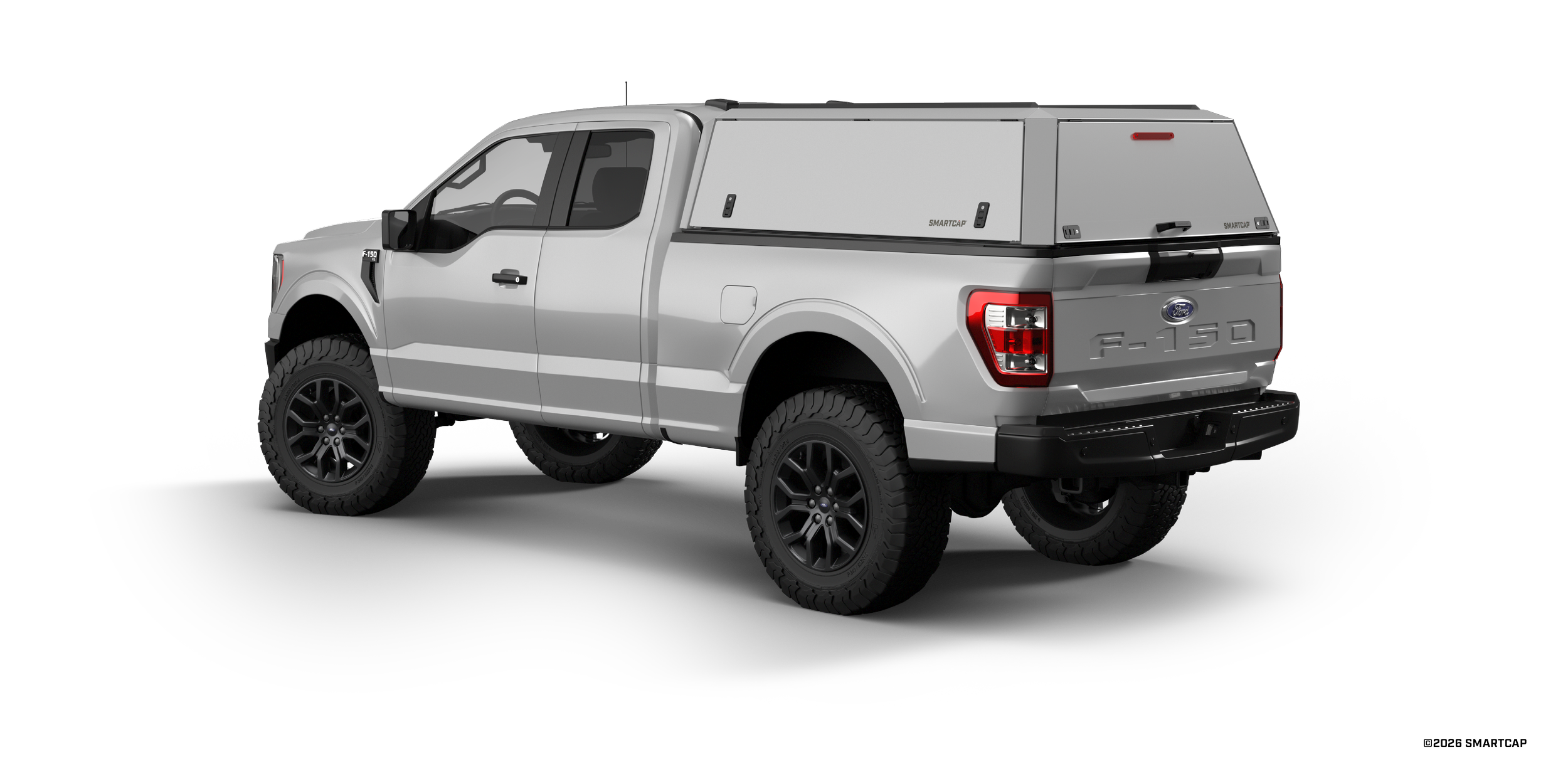 SmartCap Edge Defender Ford F150 2021+ Standard Bed WN 3 Drivers Rear Three Quarter.png