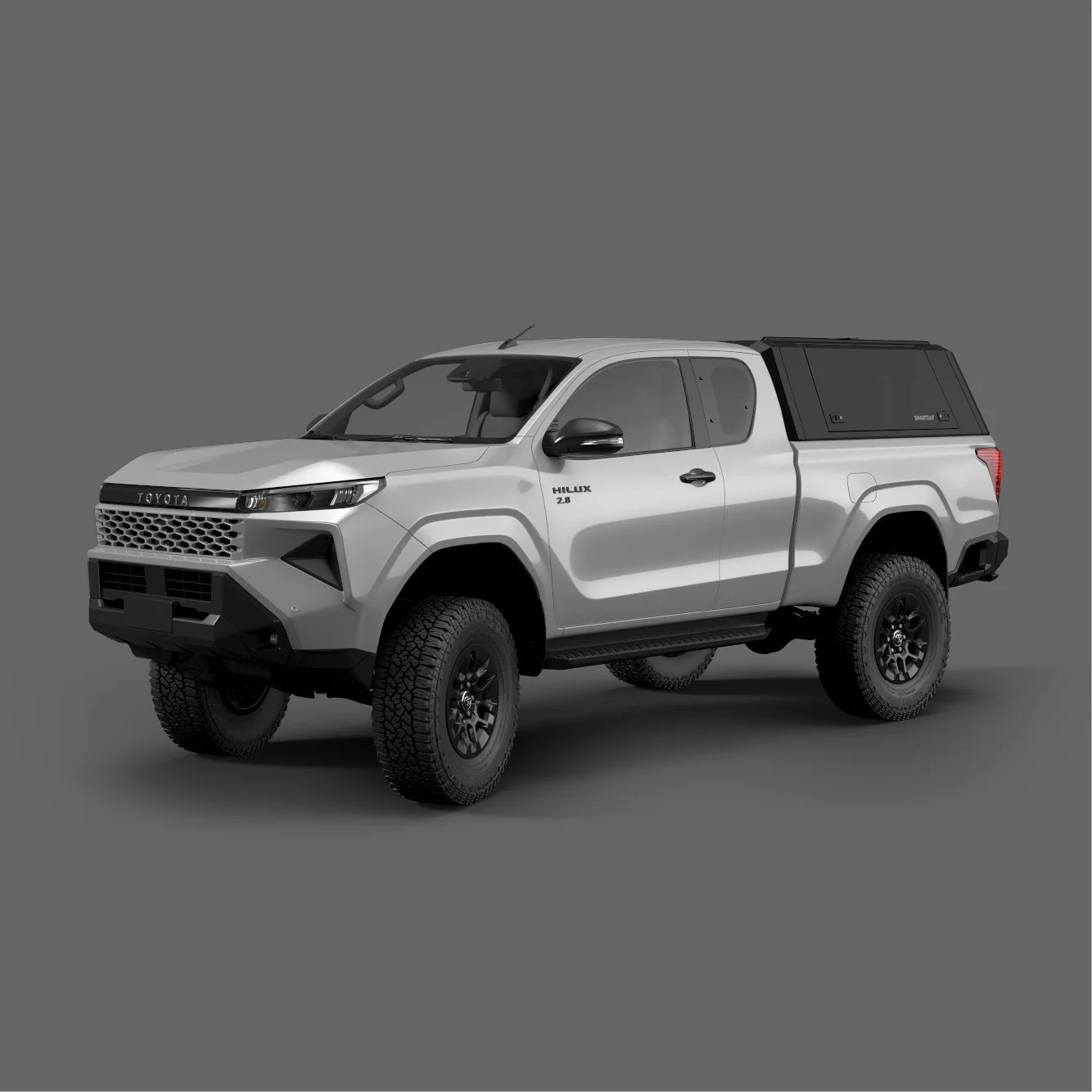 Toyota Hilux Extended Cab 2026 (Matte Black)
