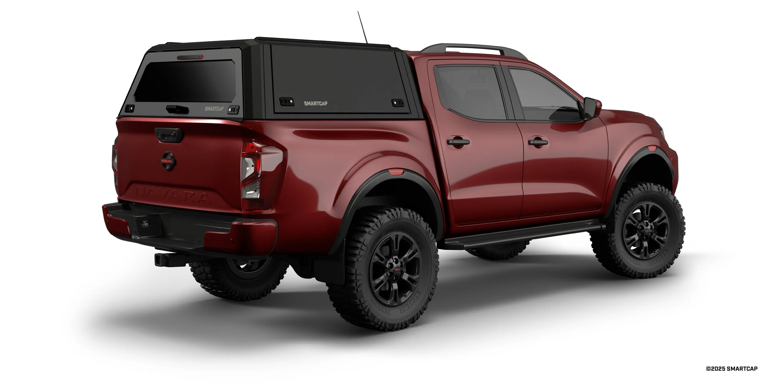 SmartCap EVOa Nissan Navara 2021+ 5 Passenger Rear Three Quarter.jpg
