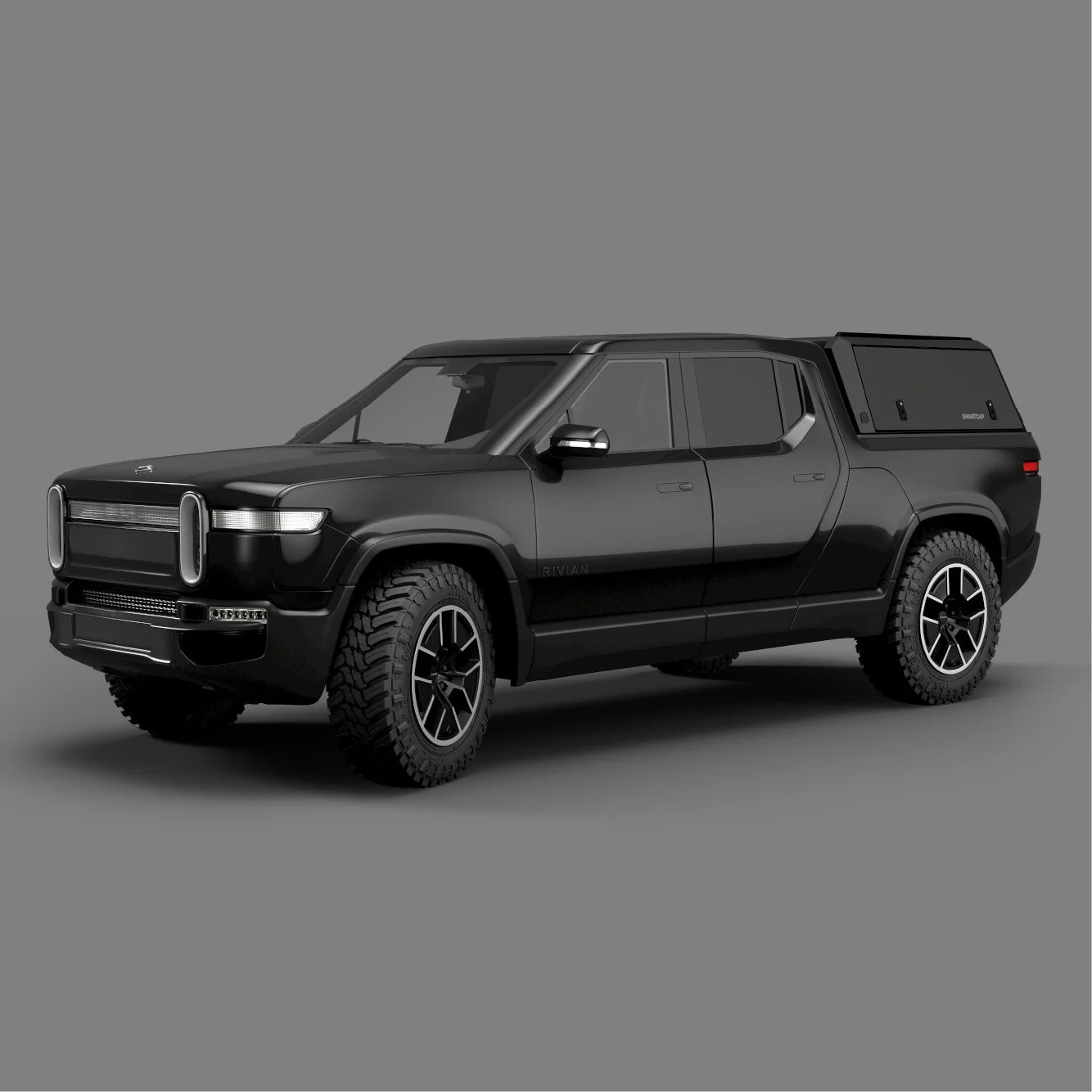 Rivian R1T 2021+ 4'6" Bed Matte Black (BN)
