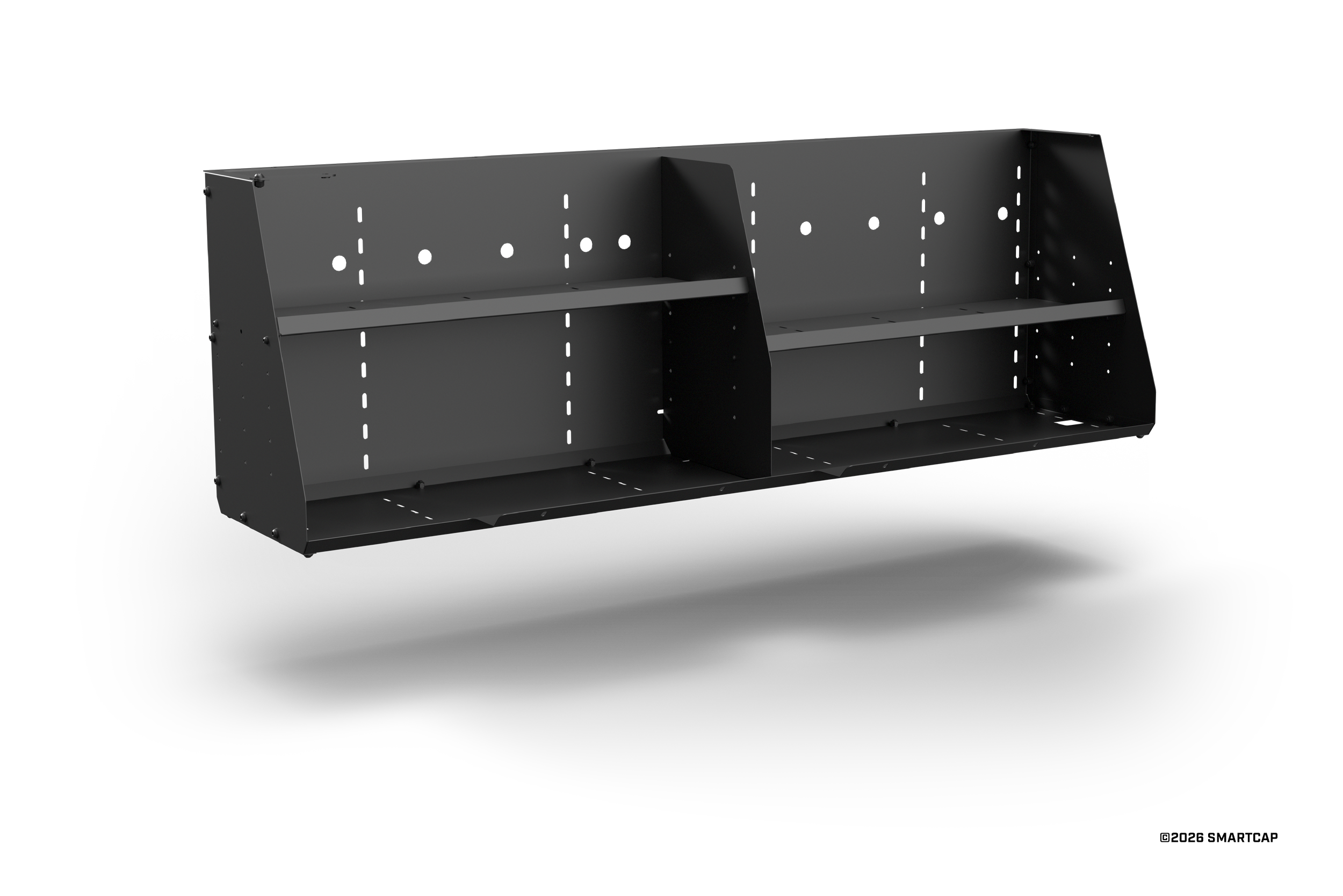 SmartCap Solid Full Bin with Split Shelves and Divider.png